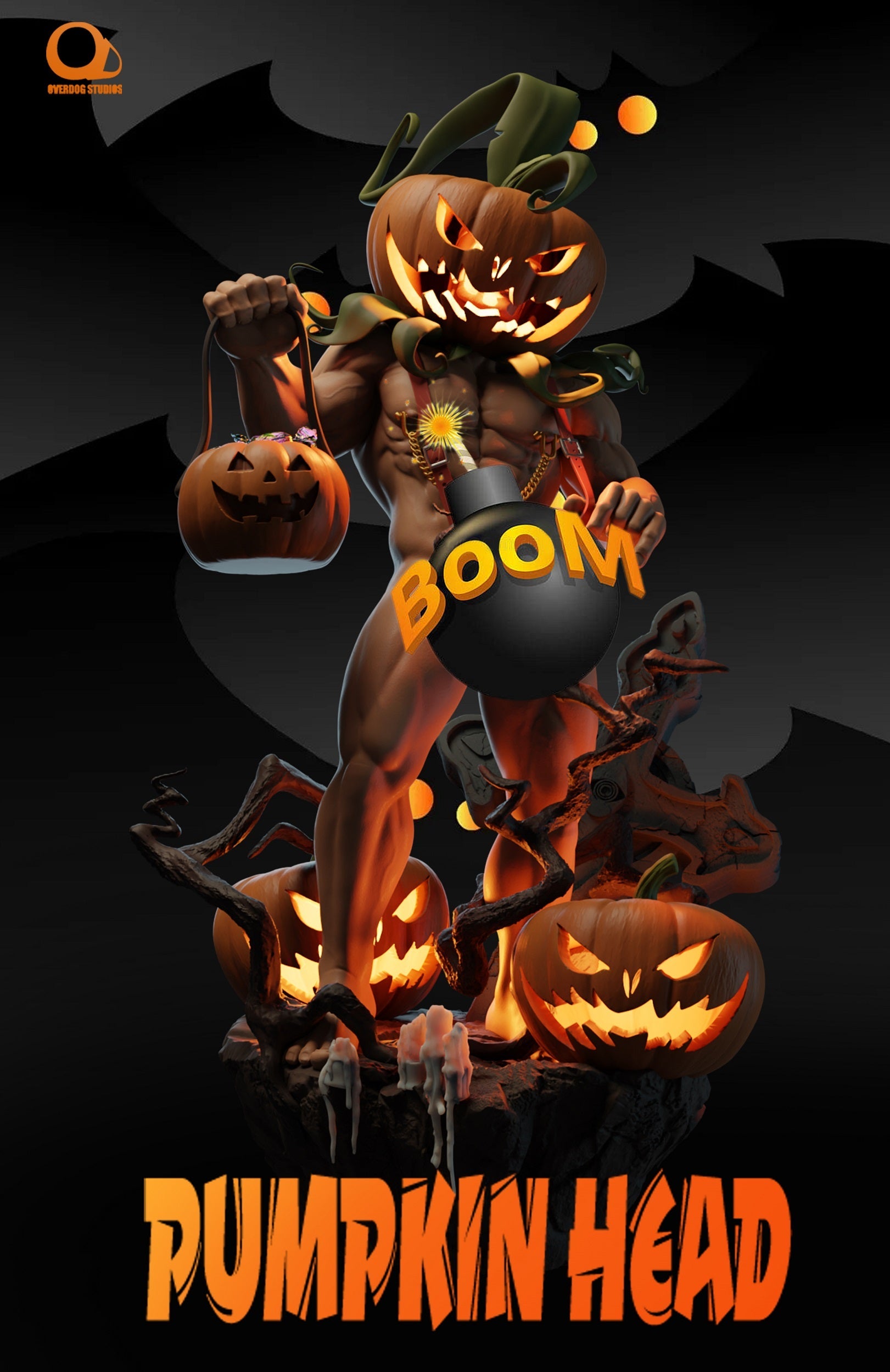 【超激レア品】Sou labo teru2ホウズ ハロウィンバージョン Over Dog Studio - Halloween Themed Professor Turo [IN-STOCK] – GK