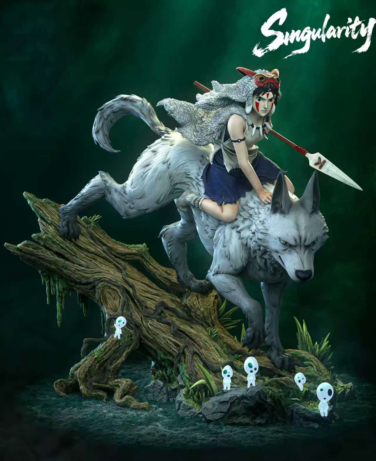 Princess Mononoke フィギュアセット Singularity Studio - Princess Mononoke [PRE-ORDER] – GK Collectors