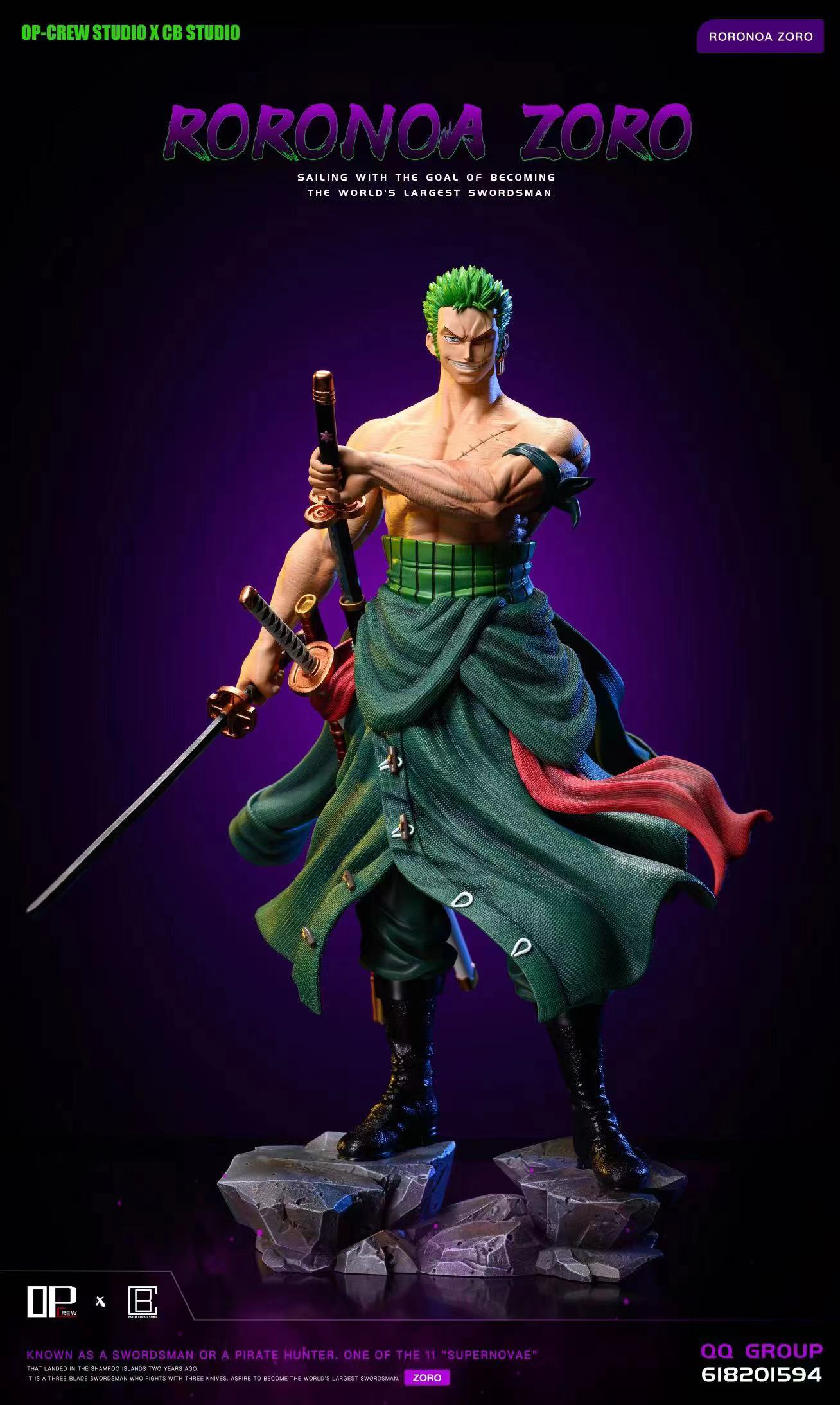 OP Crew X Cousin Brother - Zoro [PRE-ORDER CLOSED] – GK Collectors