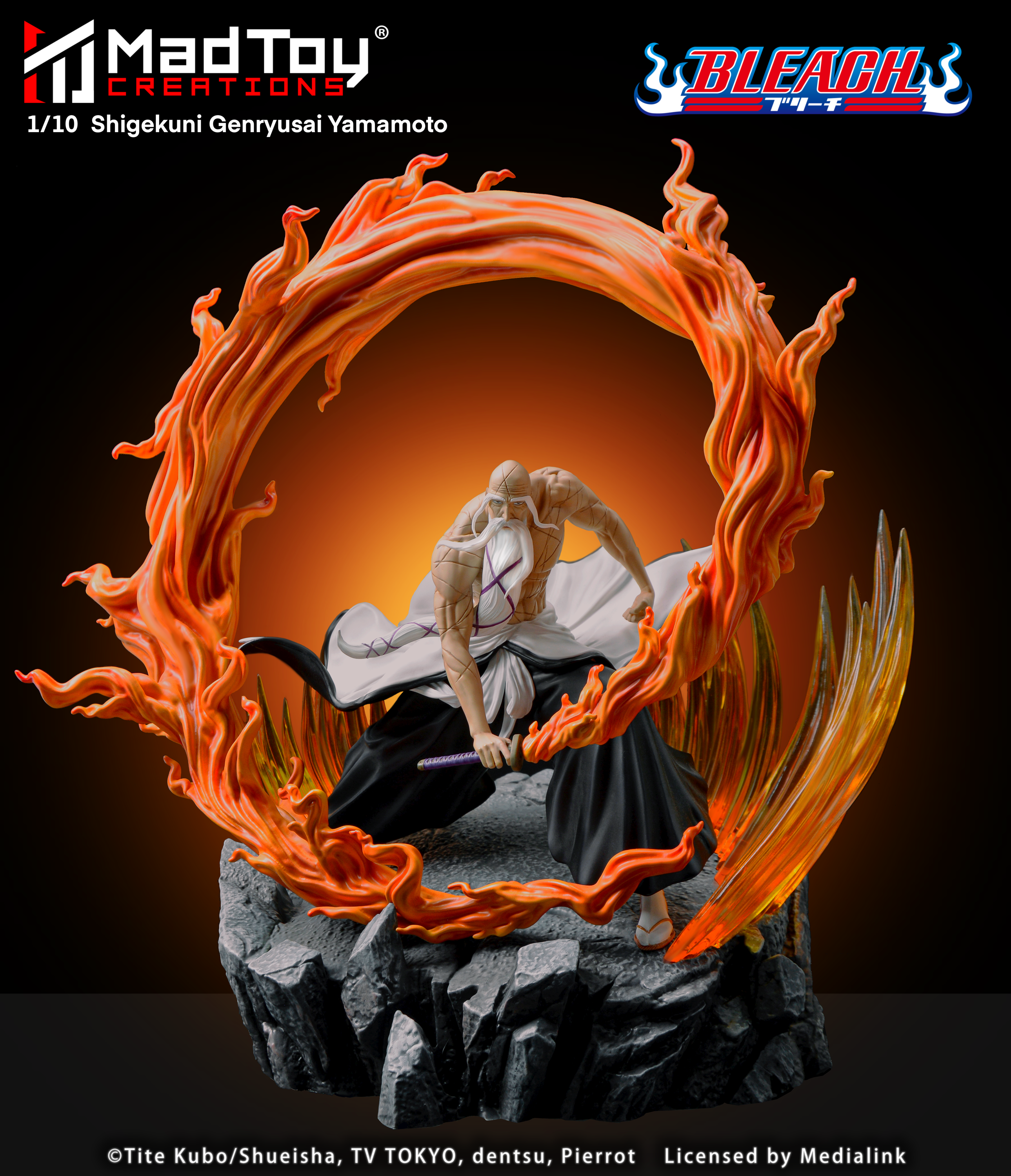 MADTOY CREATIONS - Bleach Yamamoto Genryusai Shigekuni (Licensed