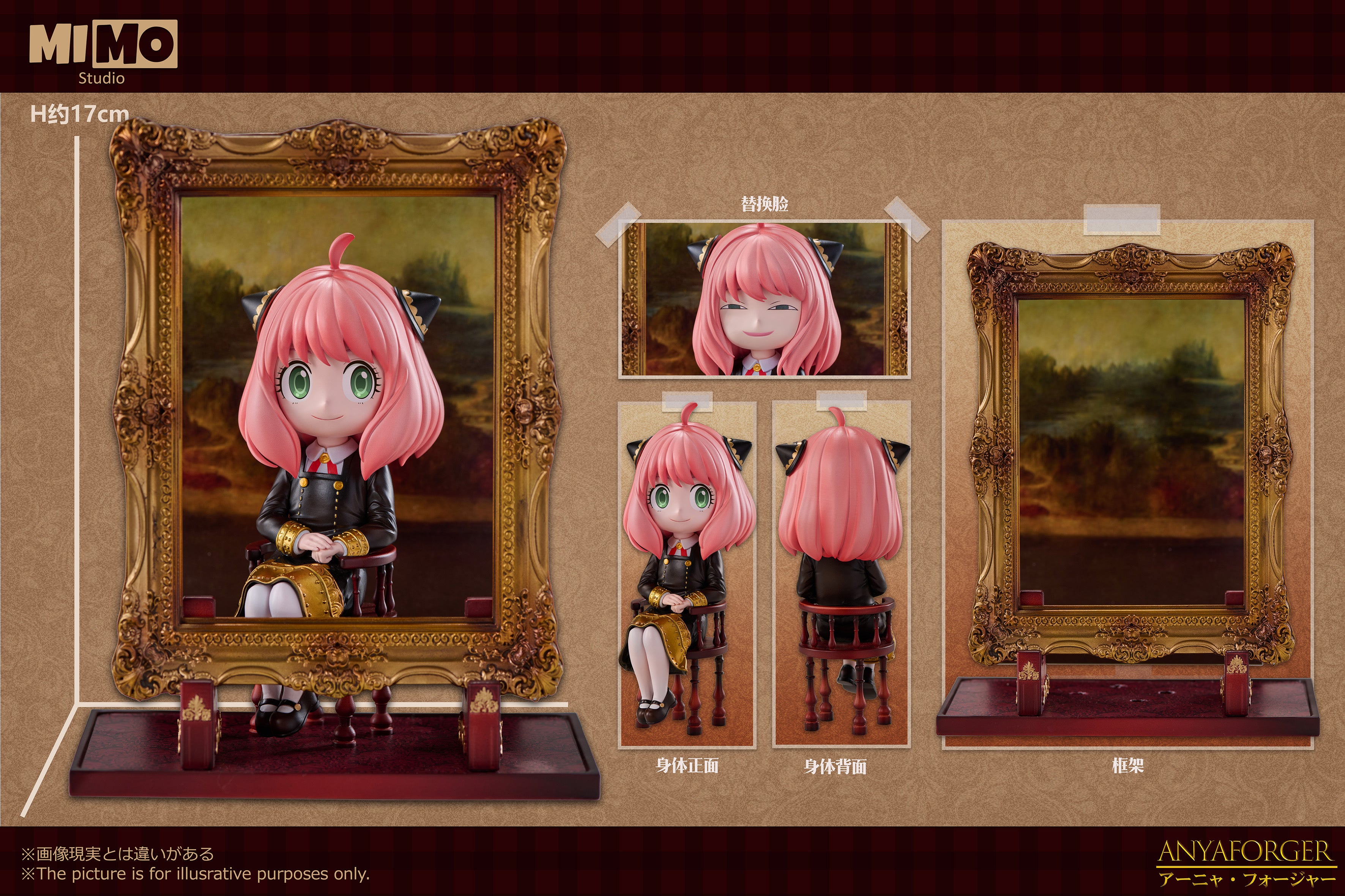 イマン　マリカ　アミナ　アニバーサリーコラージュ MIMO Studio - Mona Lisa Anya [PRE-ORDER CLOSED] – GK Collectors