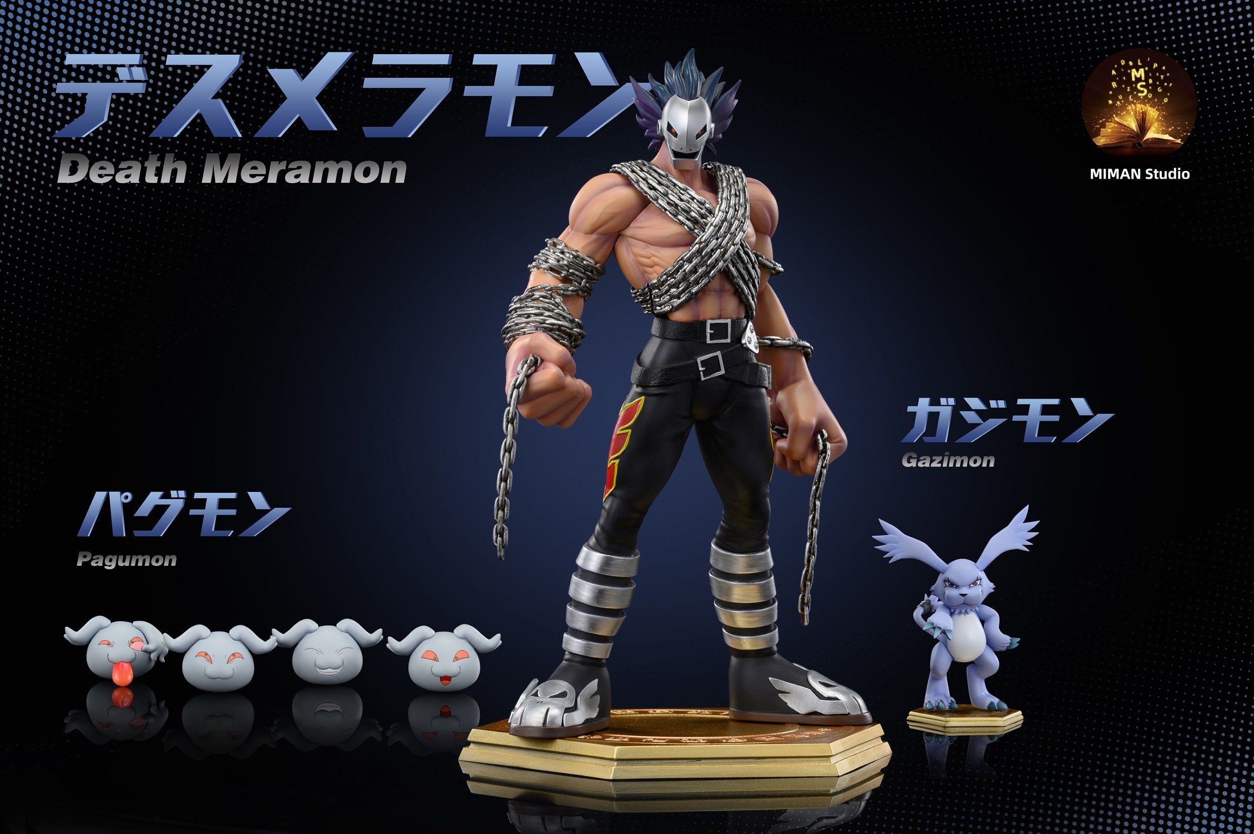 Miman Studio - Death Meramon Gazimon Pagumon [PRE-ORDER CLOSED