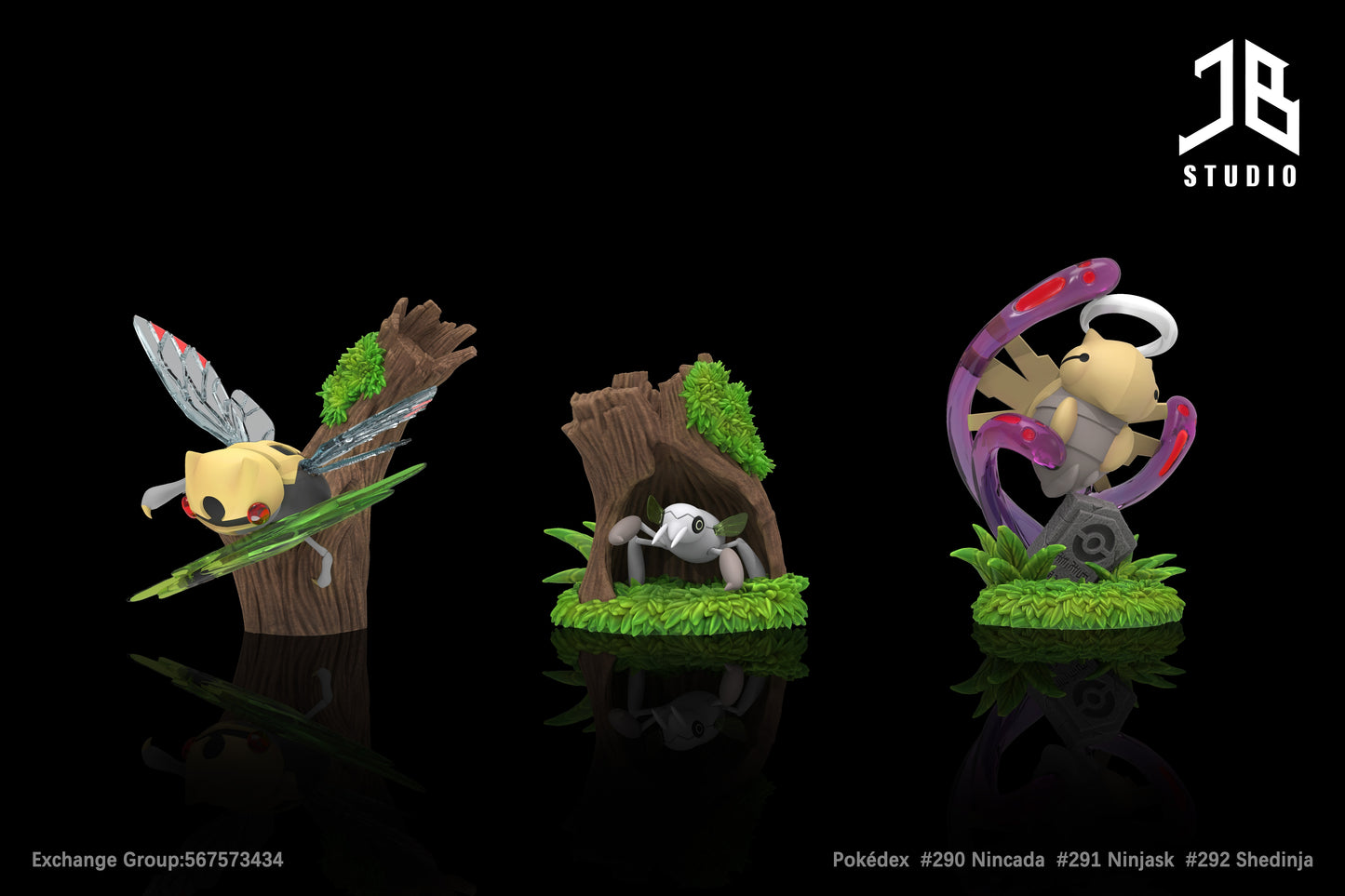 JB Studio - Shedinja Evolution Series [PRE-ORDER CLOSED]