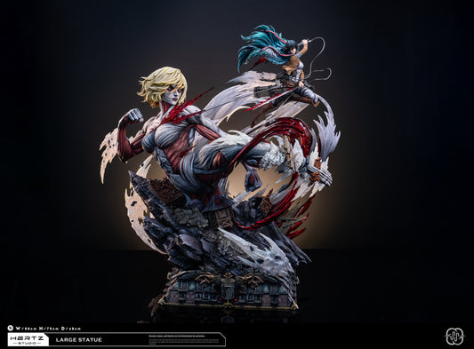 Hertz Studio - Mikasa VS Female Titan [PRE-ORDER]
