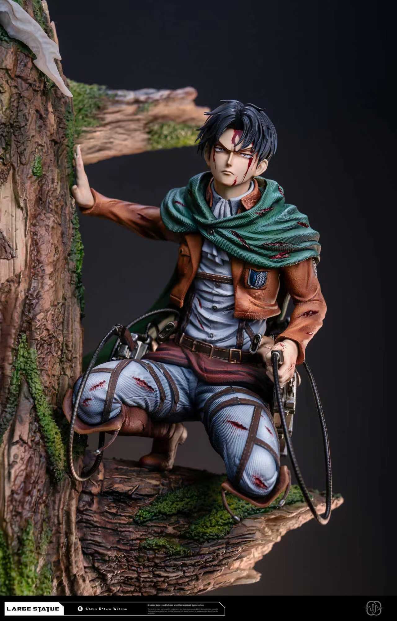 その他 Ackerman Attack on Titan Levi Ackerman 117 Detailed Collectible MINIX Anime