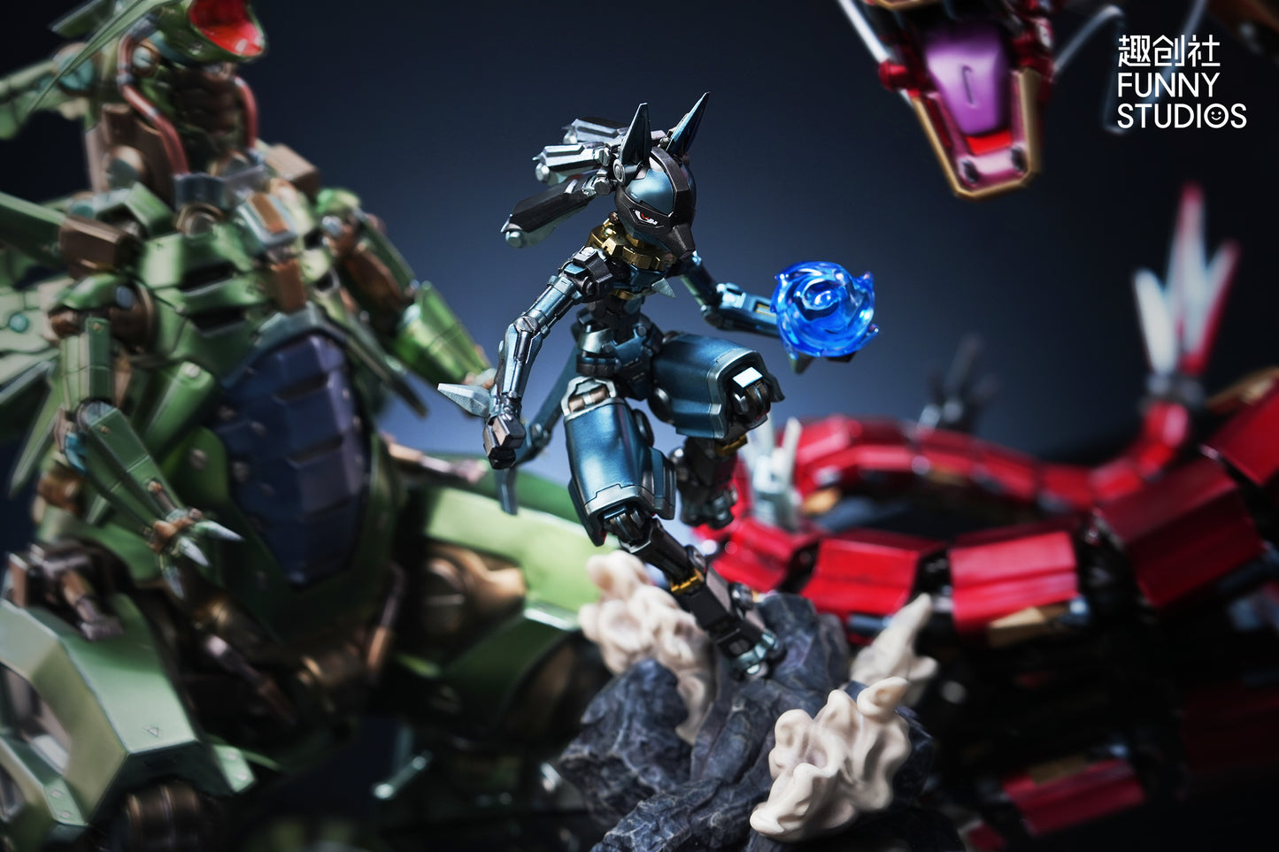 Funny Studios - Machine Series Lucario [PRE-ORDER CLOSED]