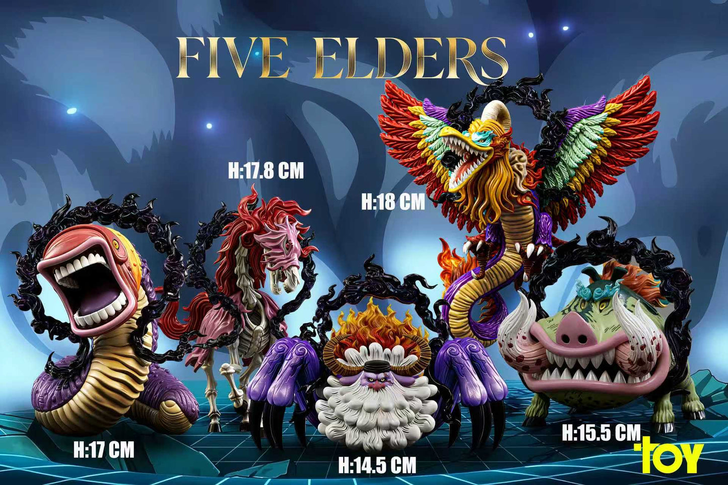 Toy Studio - The Five Elders Beast Form [PRE-ORDER]