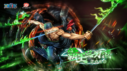 TOEI ANIMATION - One Piece Three Sword Style Roronoa Zoro (Licensed) [PRE-ORDER CLOSED]