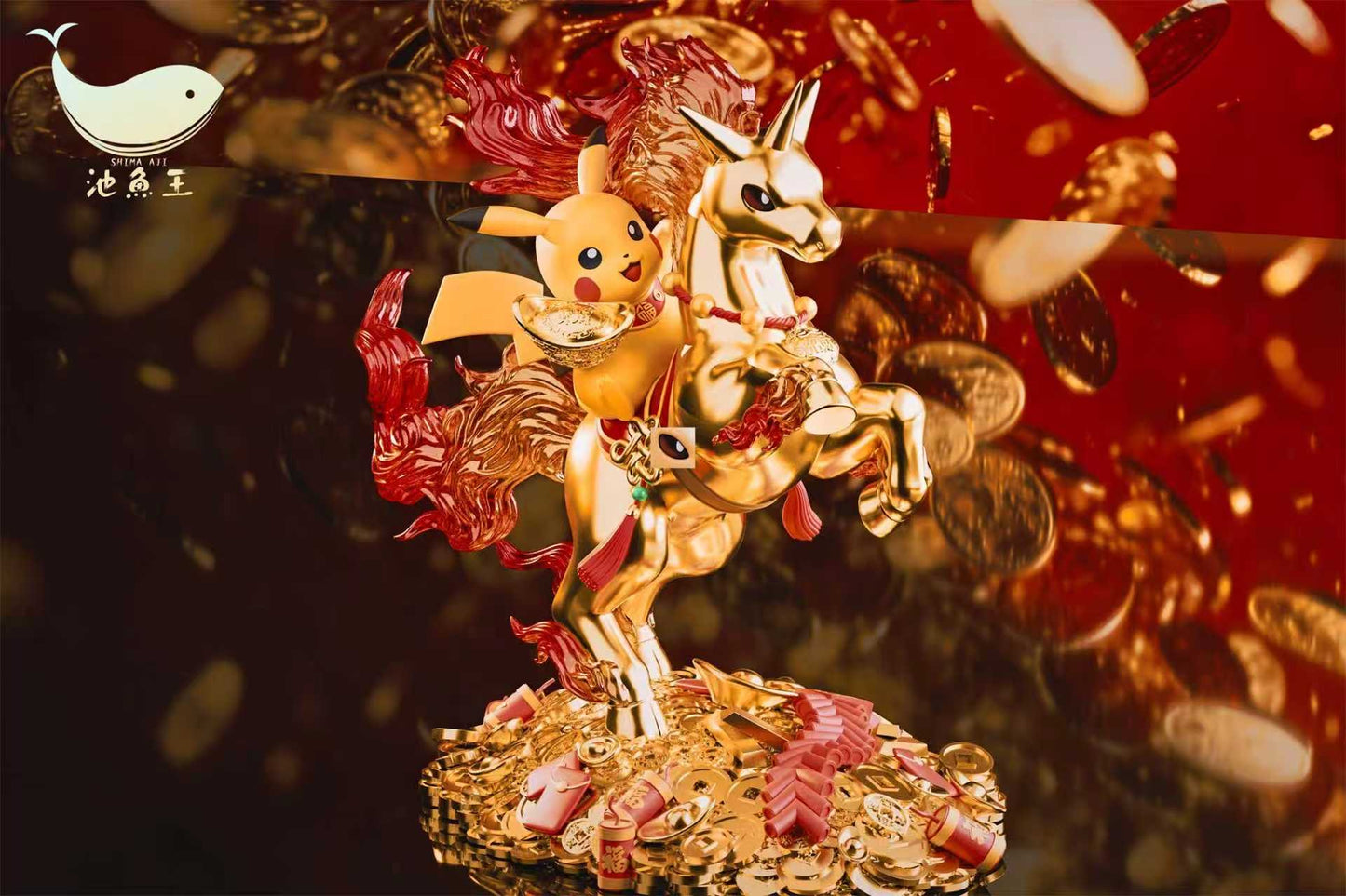 Shima Aji Studio - Plkachu and Rapidash [PRE-ORDER]