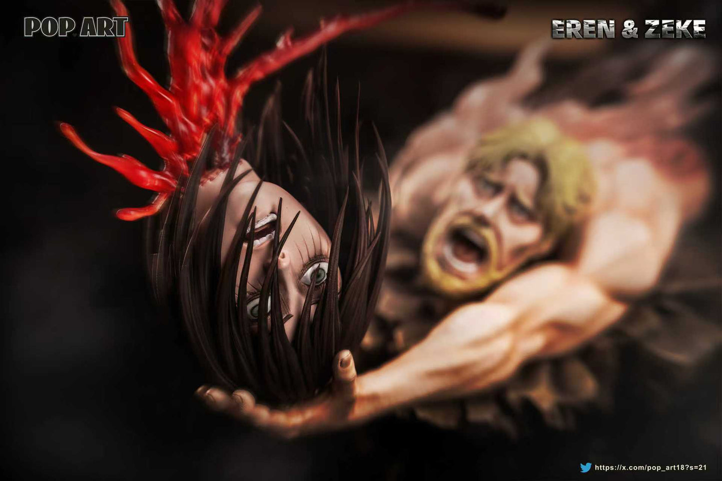 POP ART Studio - Eren and Zeke [PRE-ORDER]