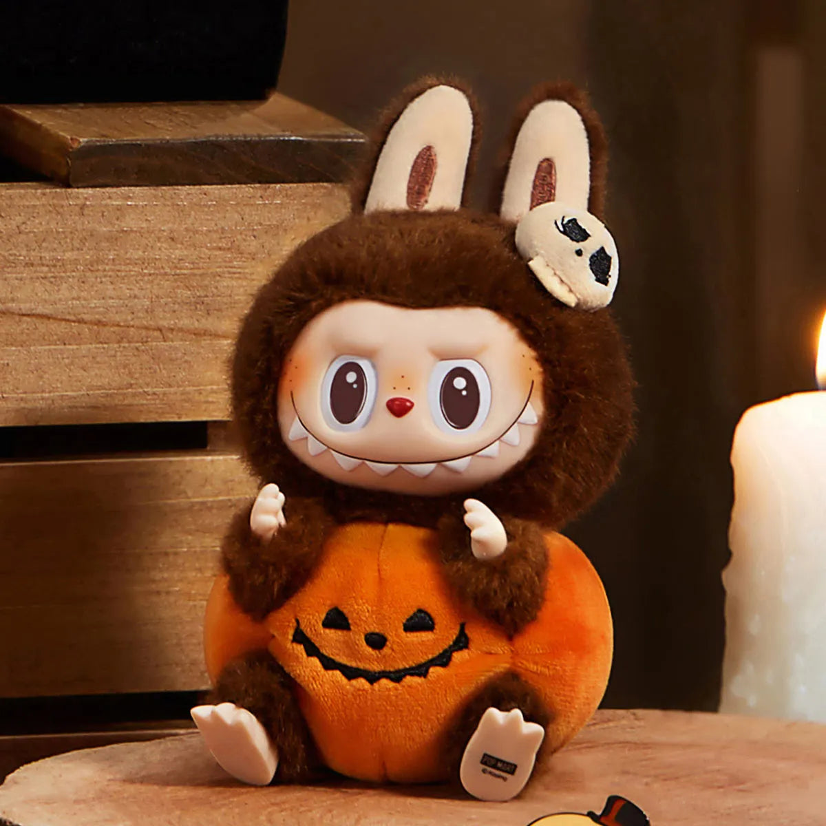 POP MART - THE MONSTER HAPPY HALLOWEEN PARTY SERIES - Vinyl Plush Doll Pendant