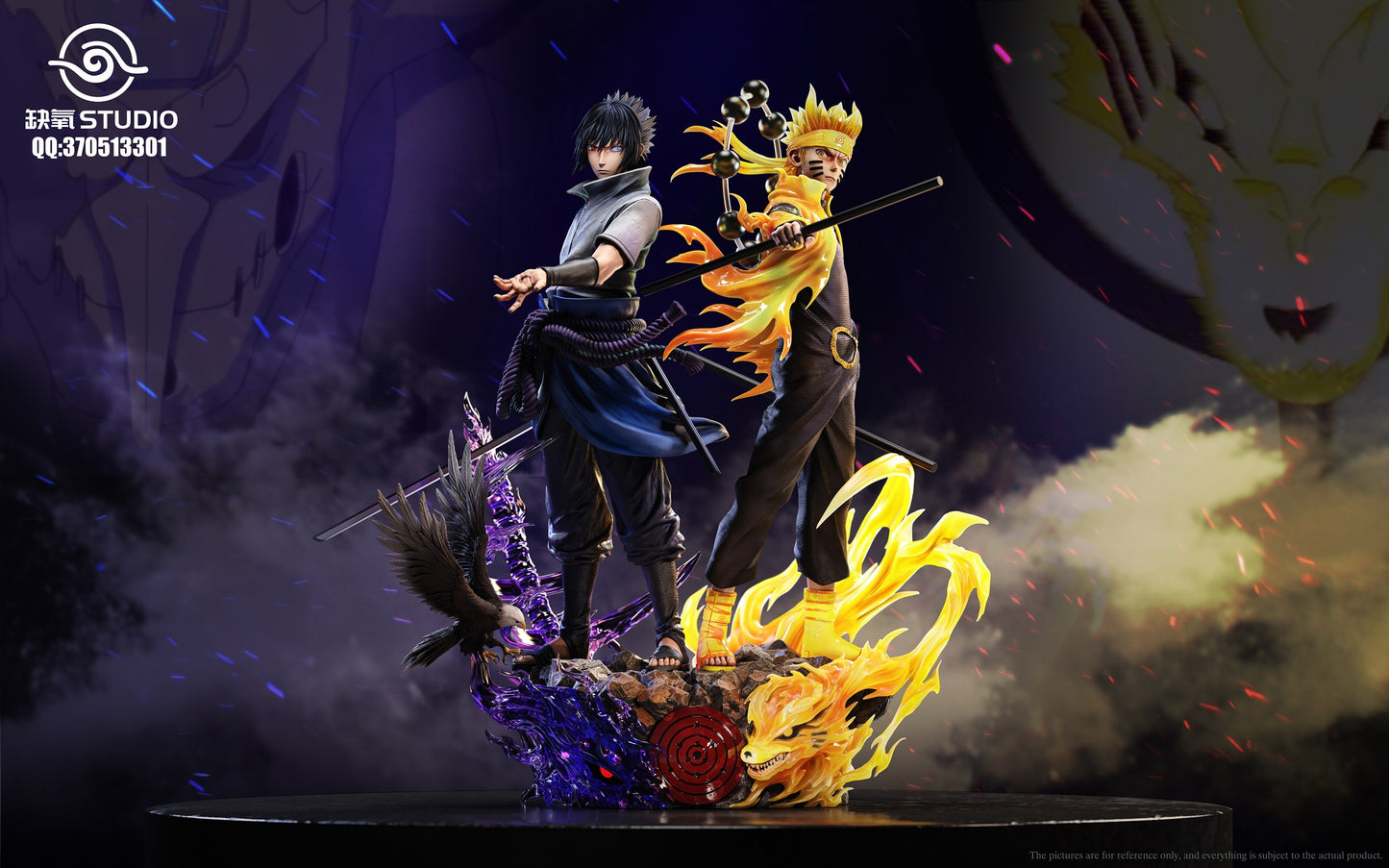 Que Yang Studio - Naruto and Sasuke [PRE-ORDER CLOSED]