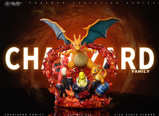 Wonderland Studio - Charizard Evolution Series [PRE-ORDER CLOSED]