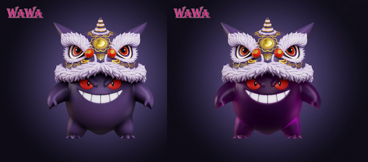 WAWA Studio - Lion Dance Gengar [PRE-ORDER]
