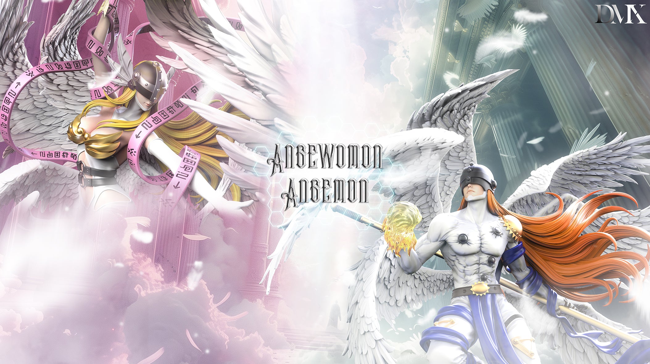 DMX Studio - Angewomon and Angemon [PRE-ORDER CLOSED] – GK Collectors