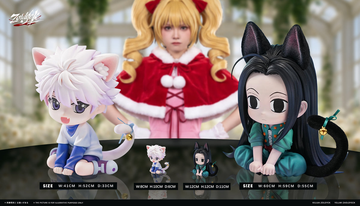 Zoldyck Studio - Kitty Series Killua and Illumi [PRE-ORDER]