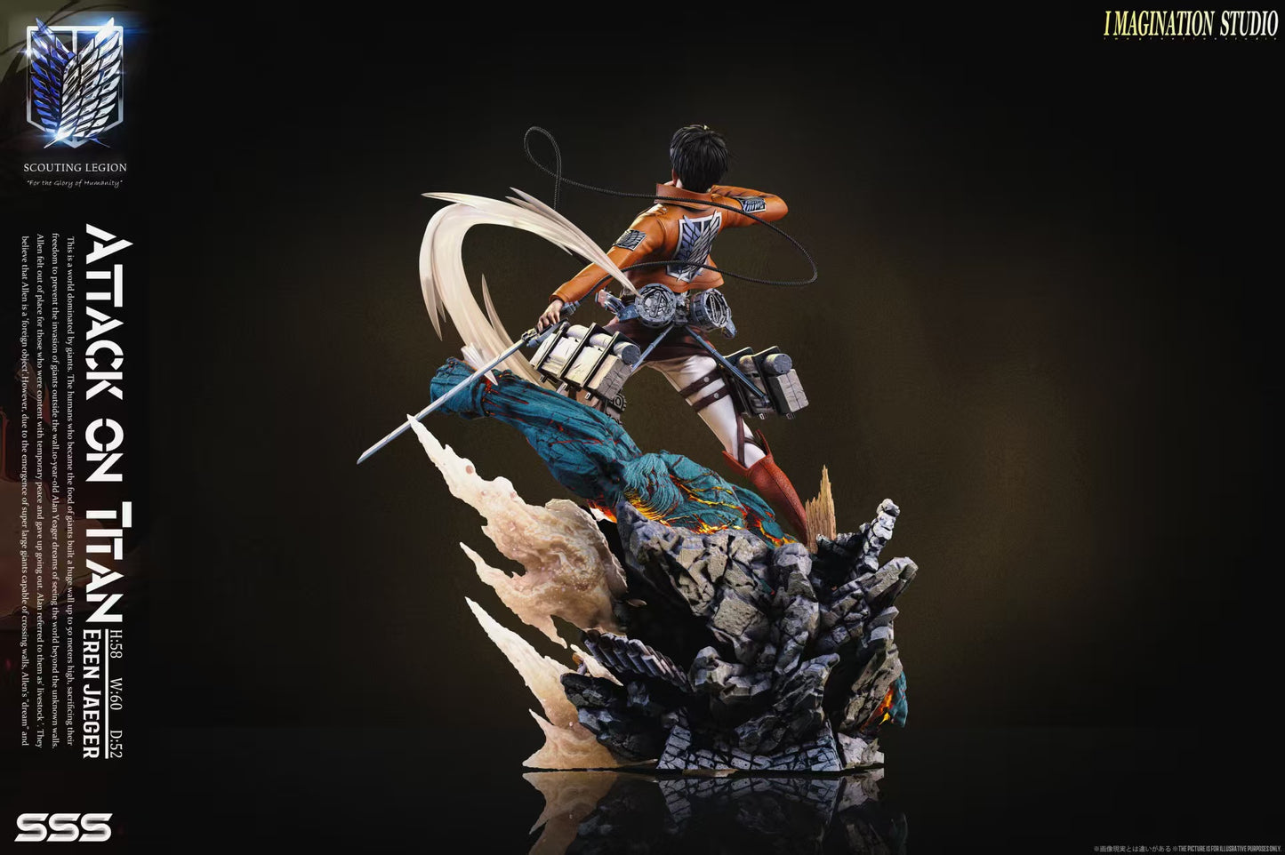 Imagination Studio - Eren Yeager [PRE-ORDER]