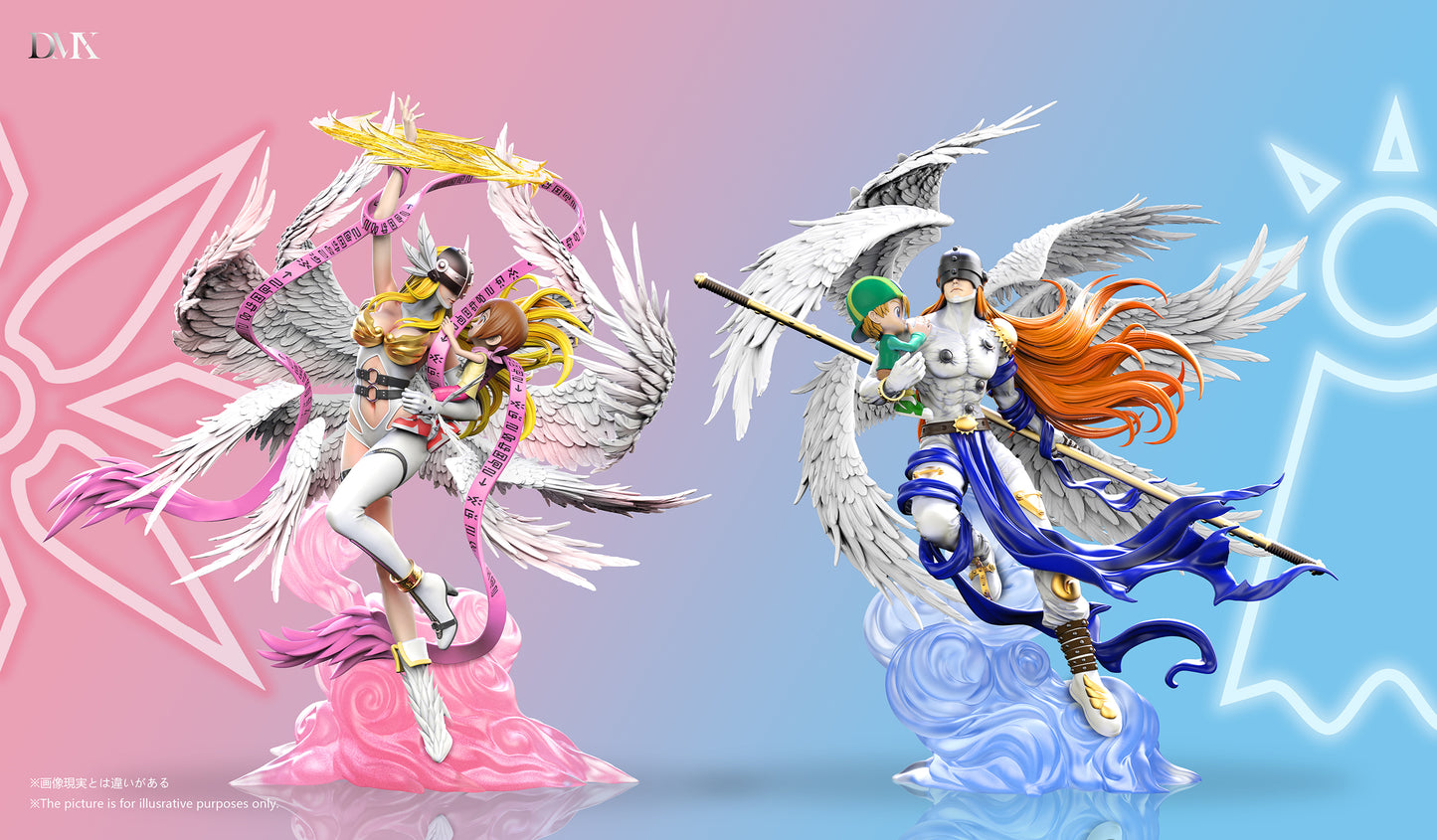 DMX Studio - Angewomon and Angemon [PRE-ORDER]