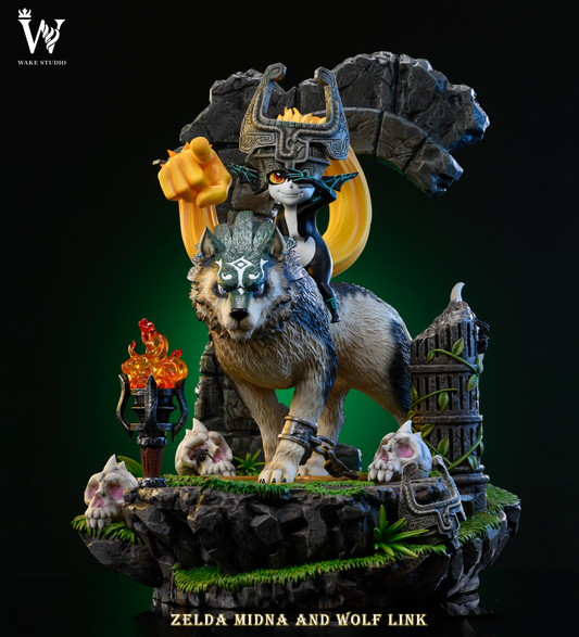 Wake Studio - Wolf Link and Zelda Midna [PRE-ORDER]