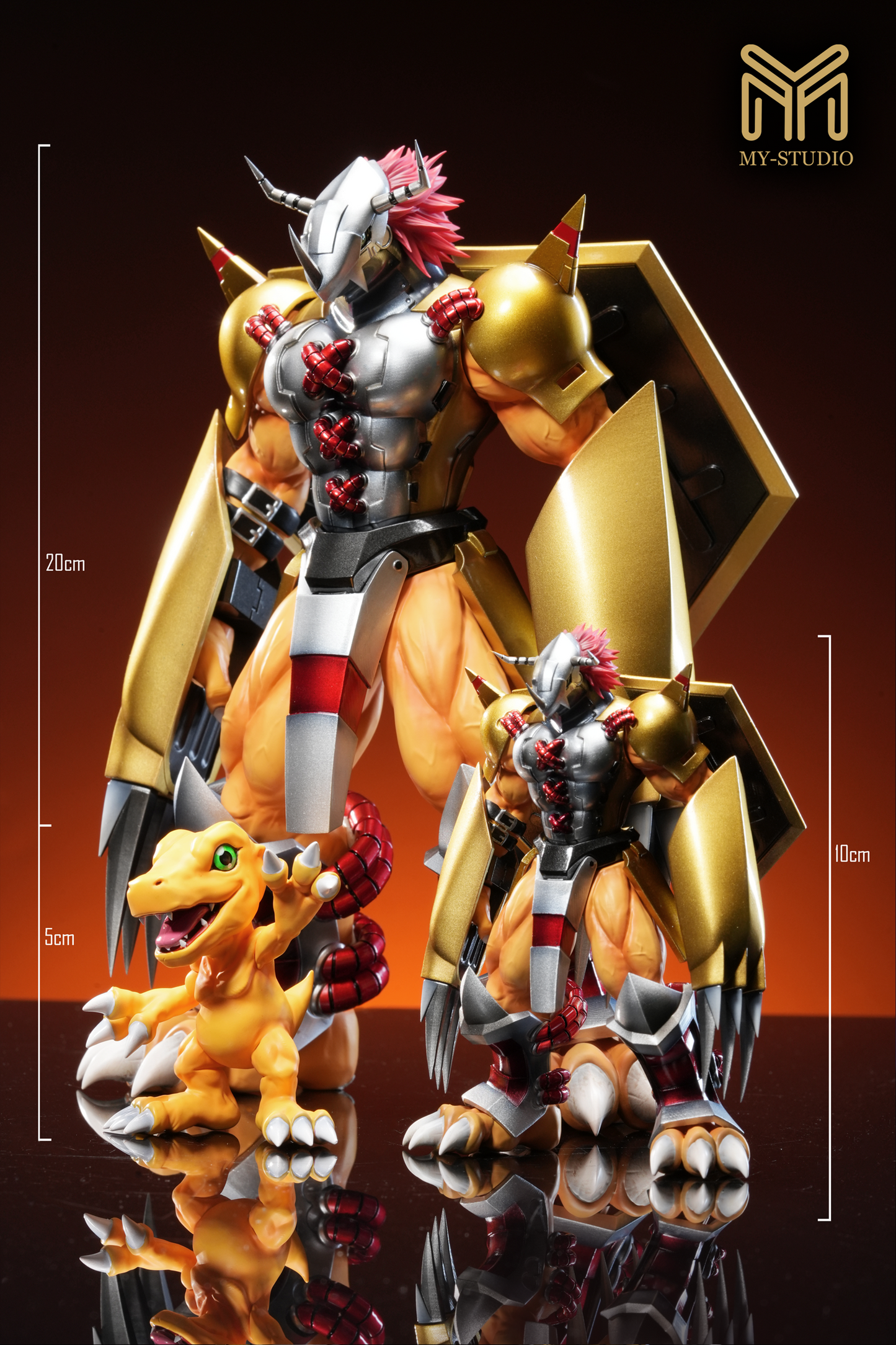 MY Studio - WarGreymon and Agumon [PRE-ORDER CLOSED]