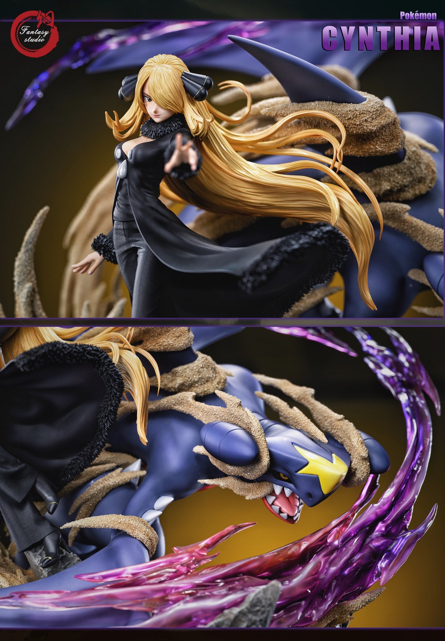 Fantasy Studio - Cynthia and Garchomp [PRE-ORDER CLOSED]