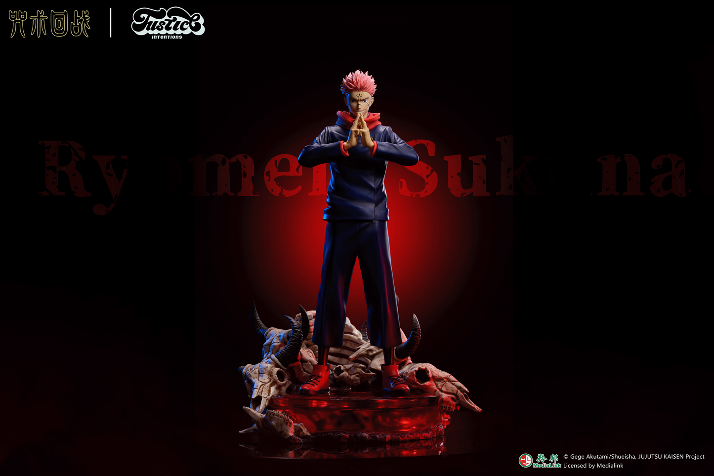 Justice Intentions - Jujutsu Kaisen Ryomen Sukuna (Licensed) [PRE-ORDER CLOSED]