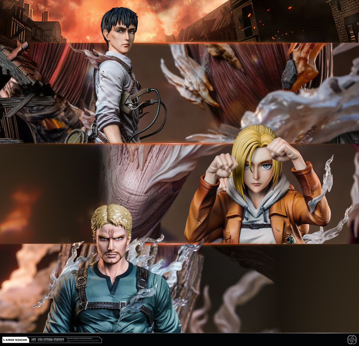 Hertz Studio - Bertolt Hoover and Colossal Titan [PRE-ORDER]