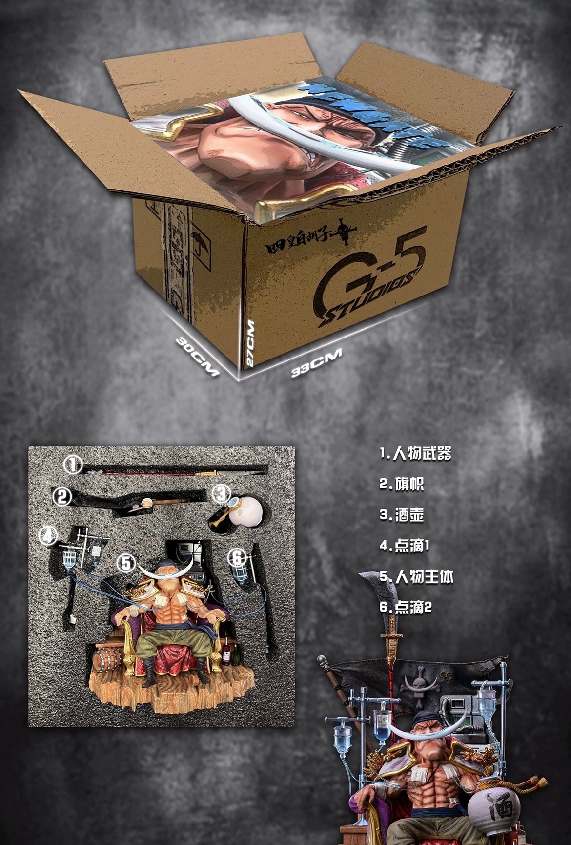 G5 Studios - Yonko Series Whitebeard [IN-STOCK]