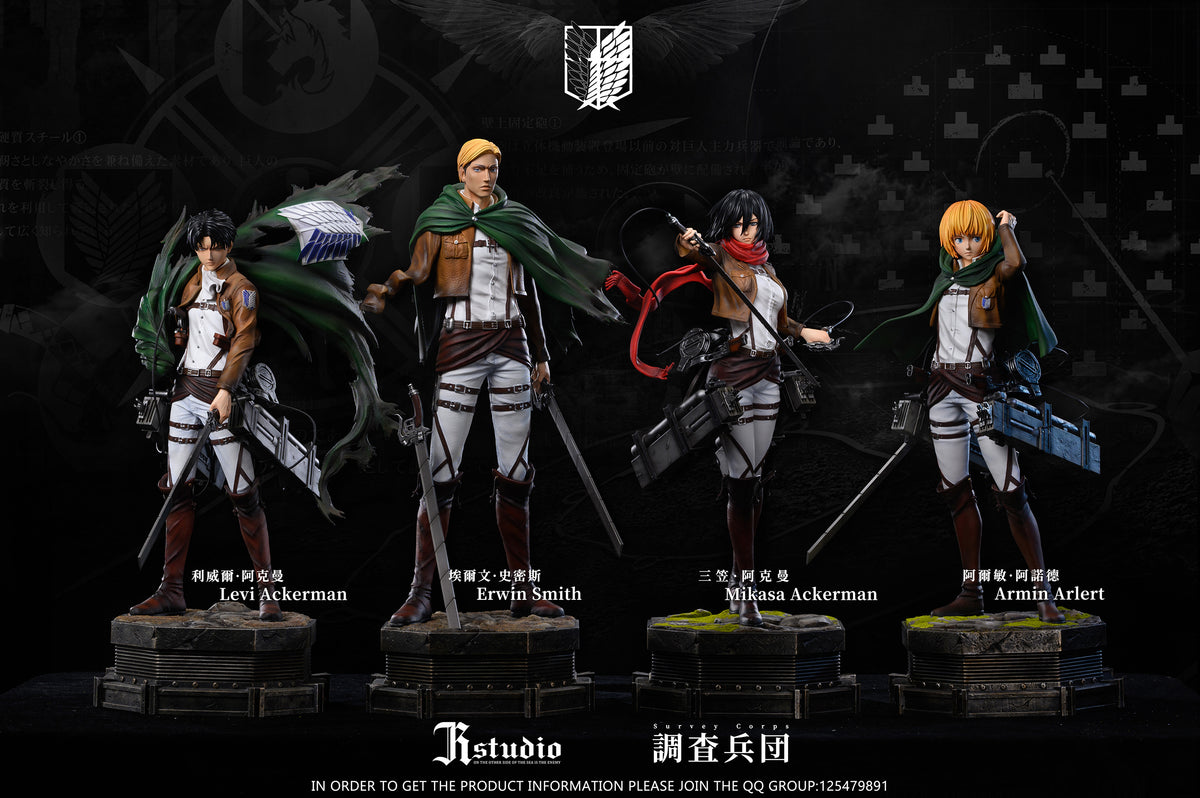 JR Studio - Mikasa Ackerman [PRE-ORDER CLOSED] – GK Collectors
