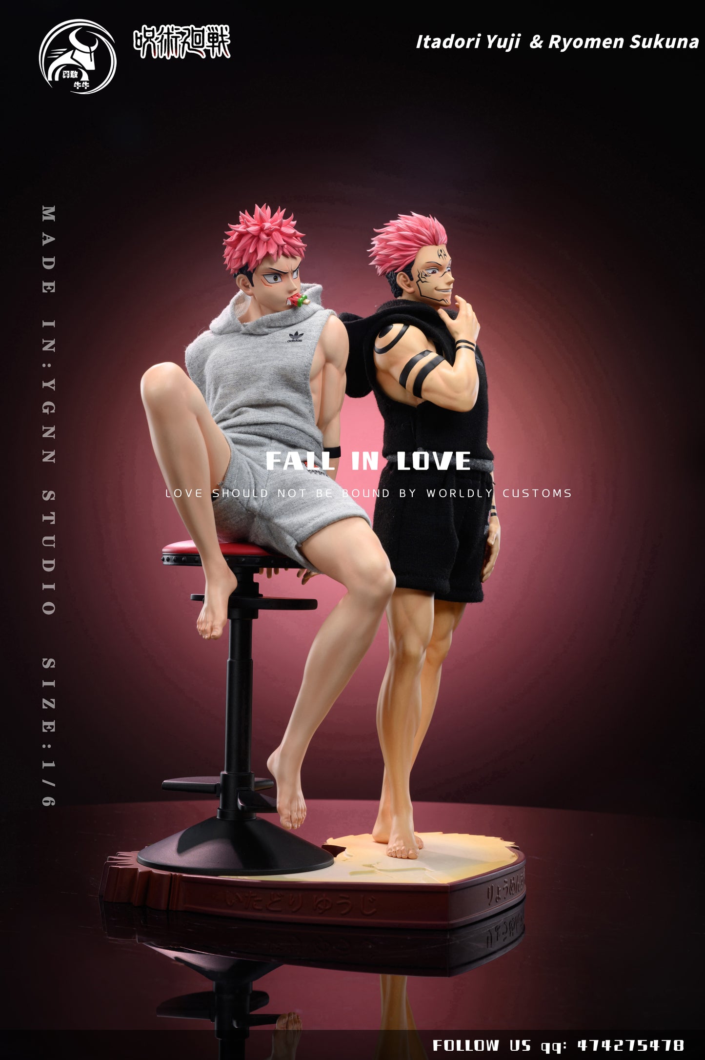 Brave Cow Studio - Yuji and Sukuna [PRE-ORDER CLOSED]