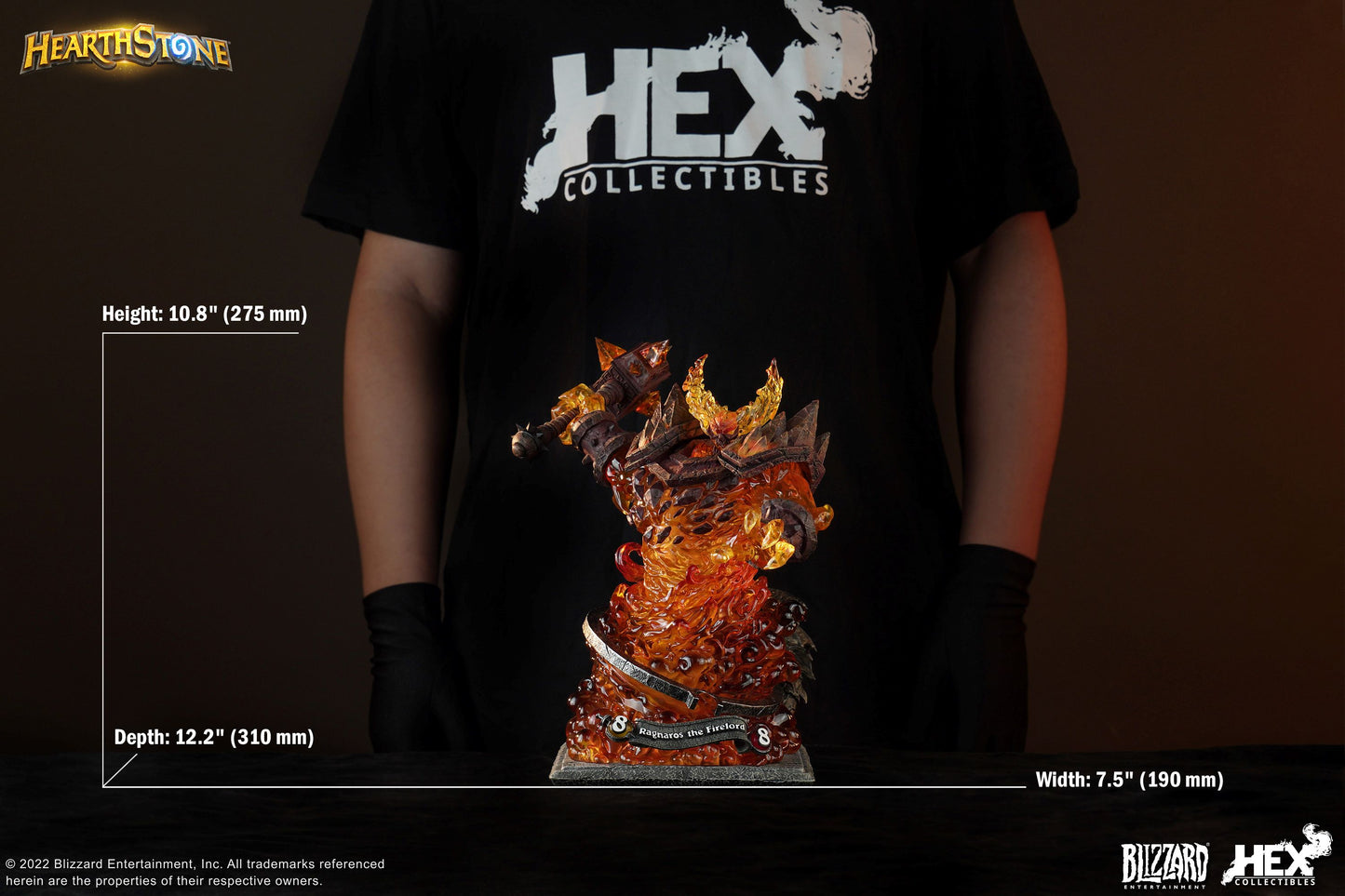 HEX Collectibles - Hearthstone Ragnaros the Firelord (Licensed) [PRE-ORDER CLOSED]
