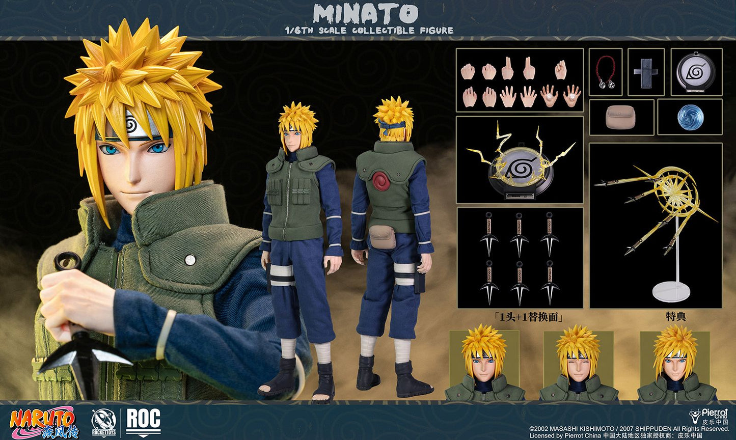 ROCKET TOYS - Naruto Shippuden Namikaze Minato Action Figure (Licensed) [PRE-ORDER]