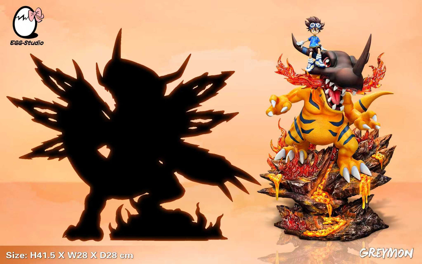 EGG Studio - Taichi and Greymon [PRE-ORDER]