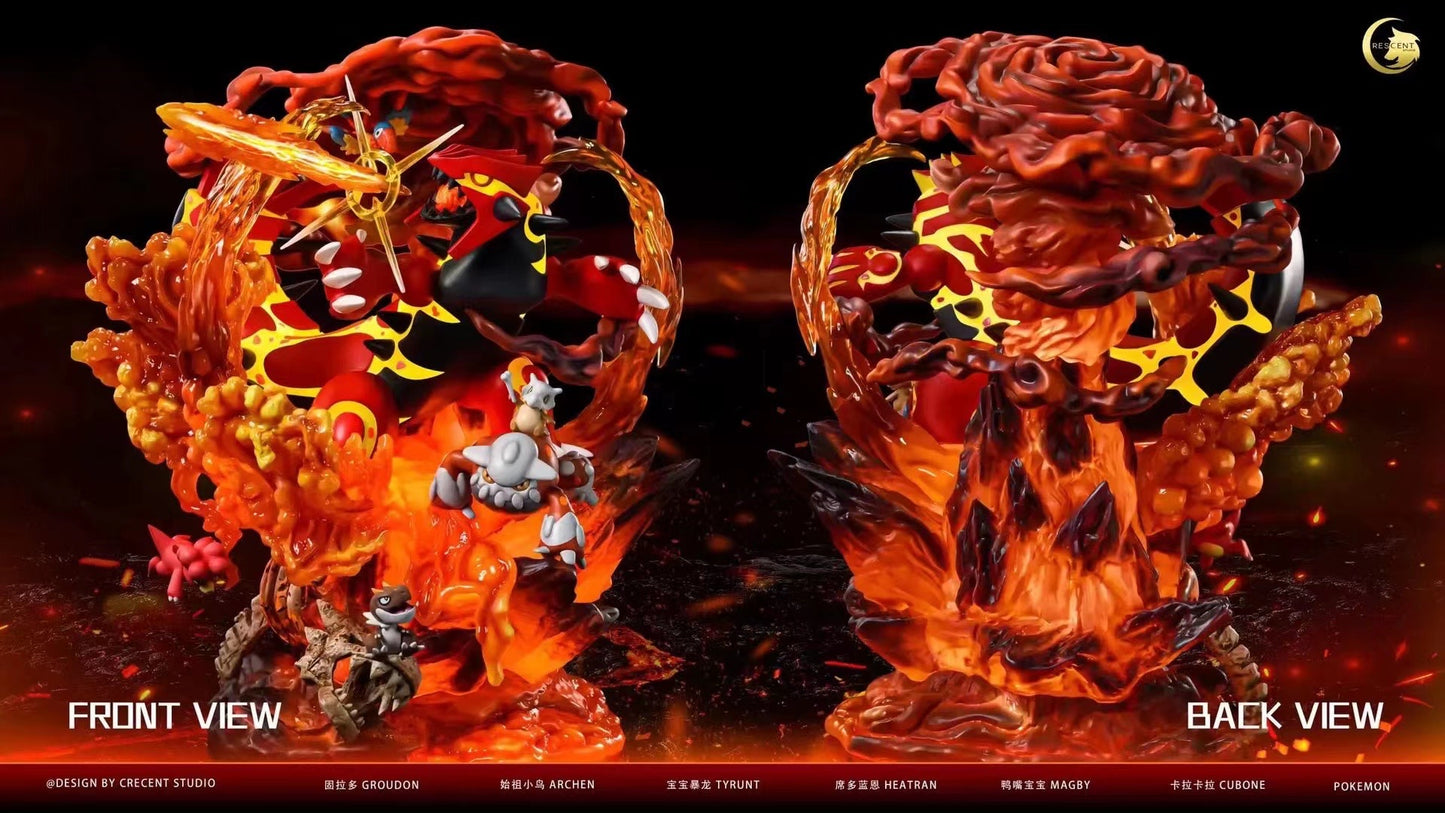 Crescent Studio - Weather Trio Series Groudon [PRE-ORDER CLOSED]