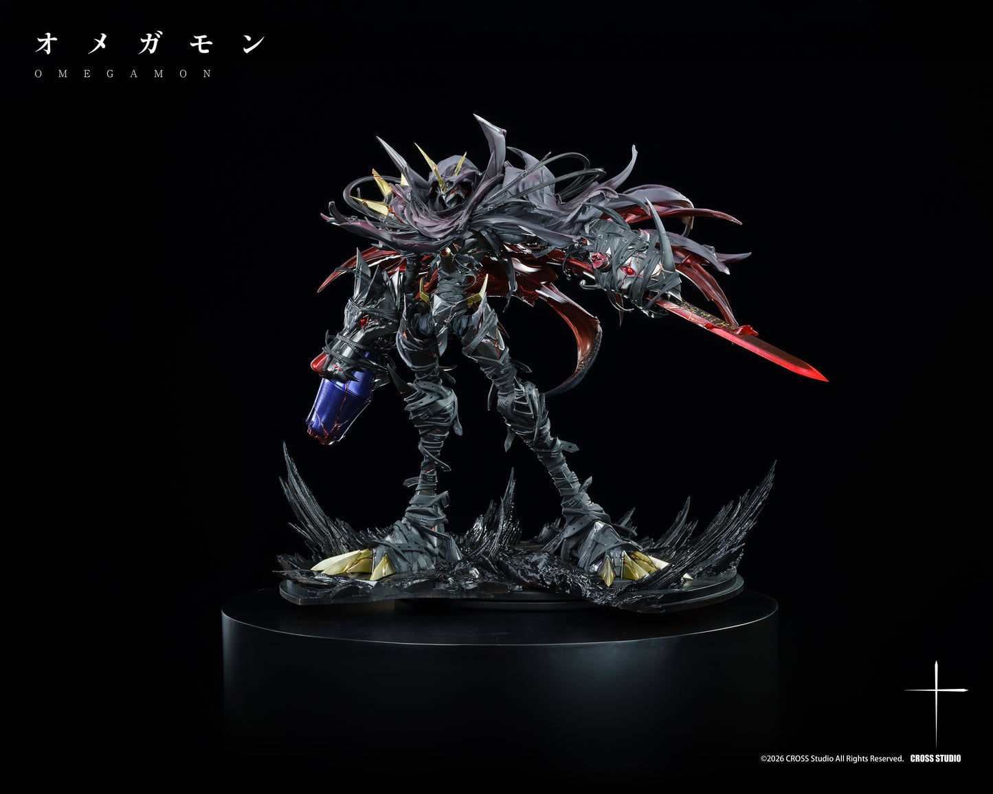 Cross Studio - Omegamon Zwart Defeat [PRE-ORDER]