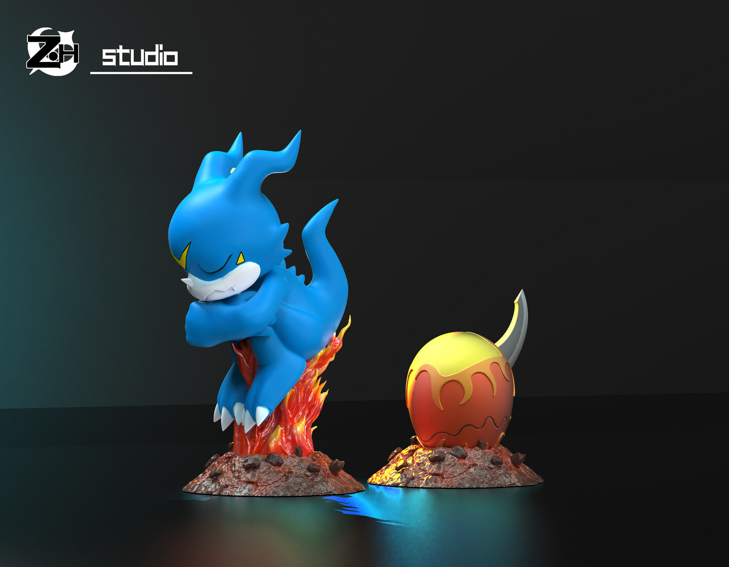 ZH Studio - Veemon [PRE-ORDER CLOSED]