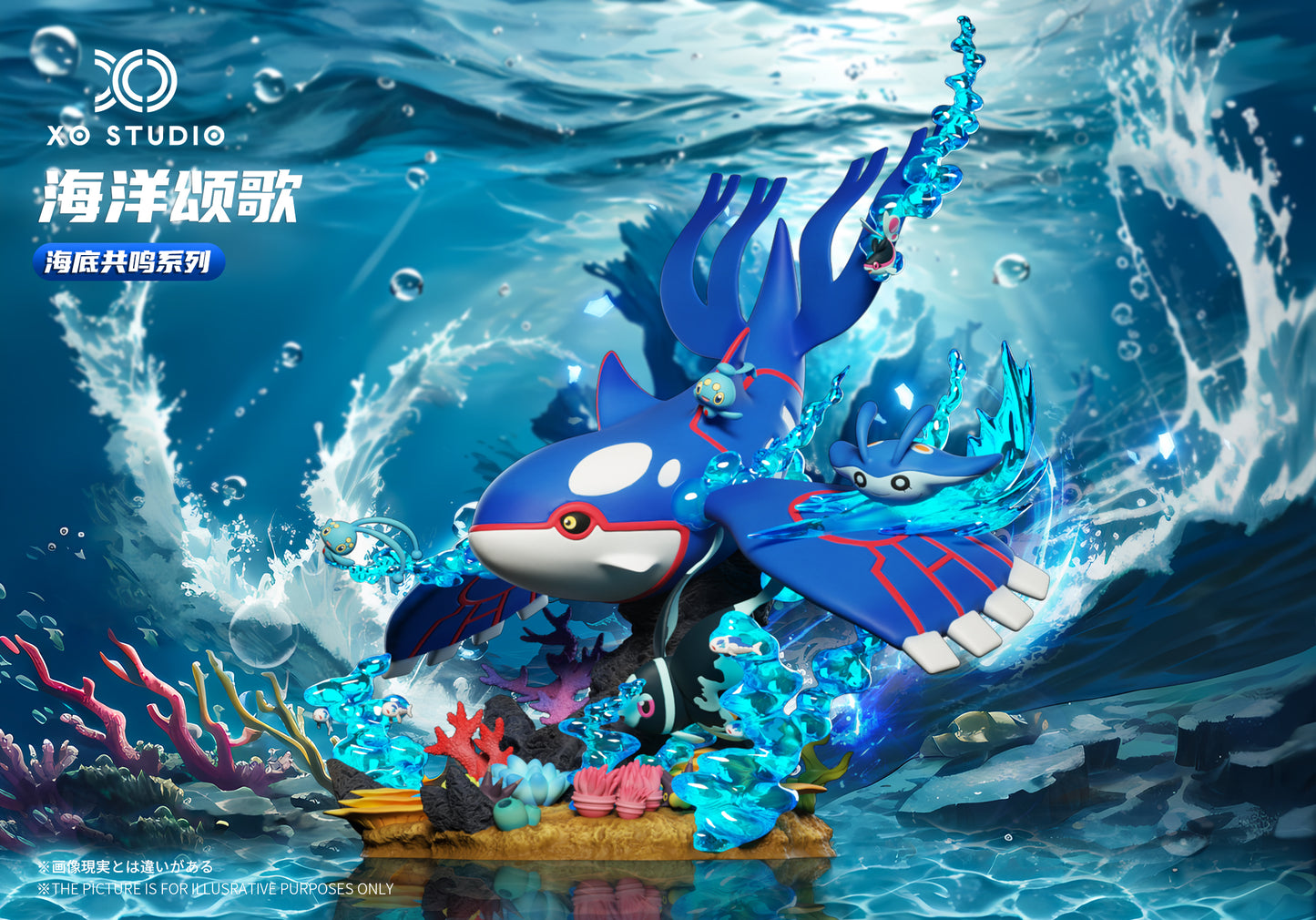 XO Studio - Kyogre and Manaphy [PRE-ORDER CLOSED]