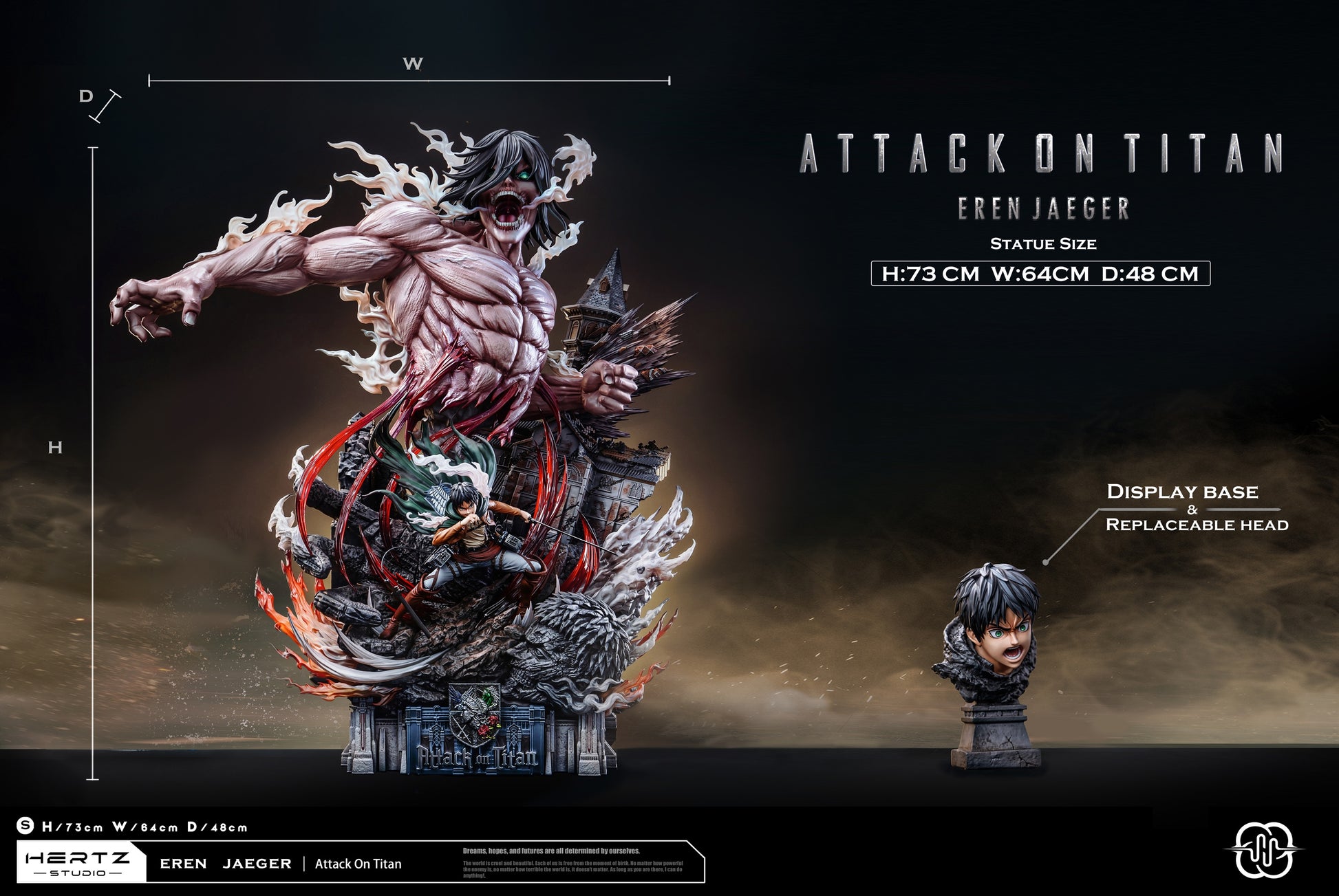 Attack on Titan - Figurine Eren Yeager - Pop up Parade XL 40 cm Attack on Titan - Figurine Eren Yeager - Pop up Parade XL 40 cm