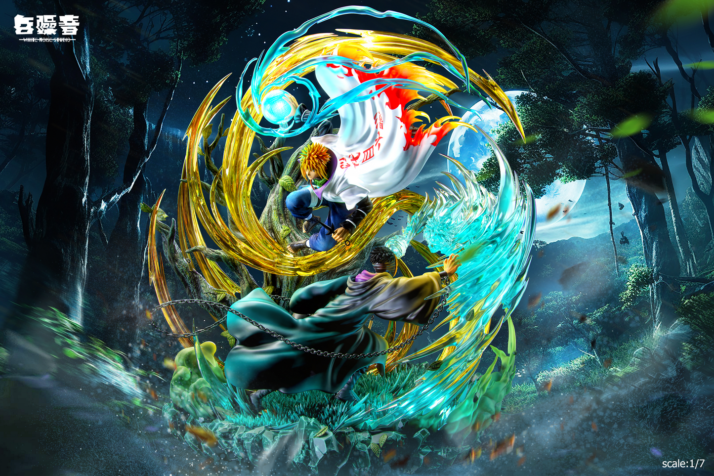 White Noise Studio - Namikaze Minato VS Obito [PRE-ORDER CLOSED]