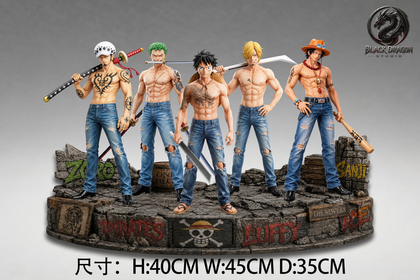 Black Dragon Studio - Gangster Tattoo Series [PRE-ORDER]