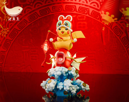Shima Aji Studio - Chinese New Year Version Plkachu and Magikarp [PRE-ORDER CLOSED]