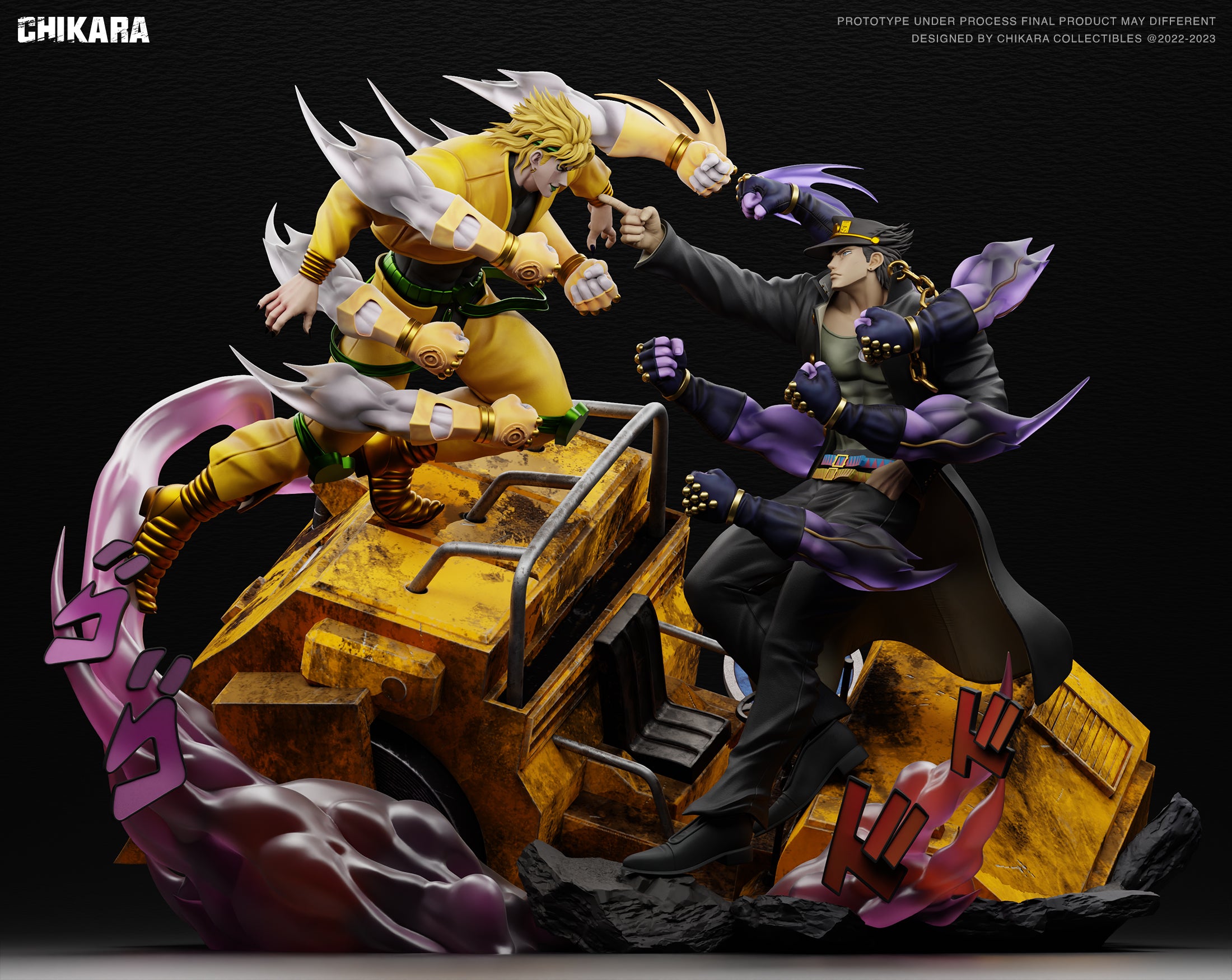 Chikara Studio - Jotaro VS Dio [PRE-ORDER CLOSED] – GK Collectors