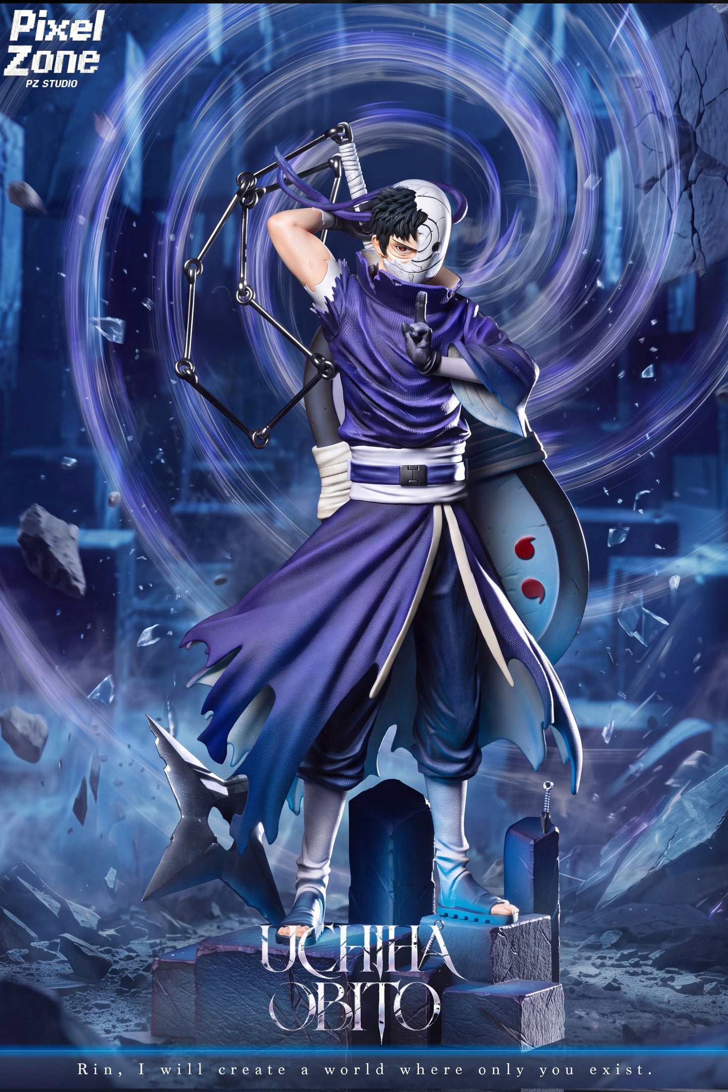 Pixel Zone Studio - Uchiha Obito [PRE-ORDER]
