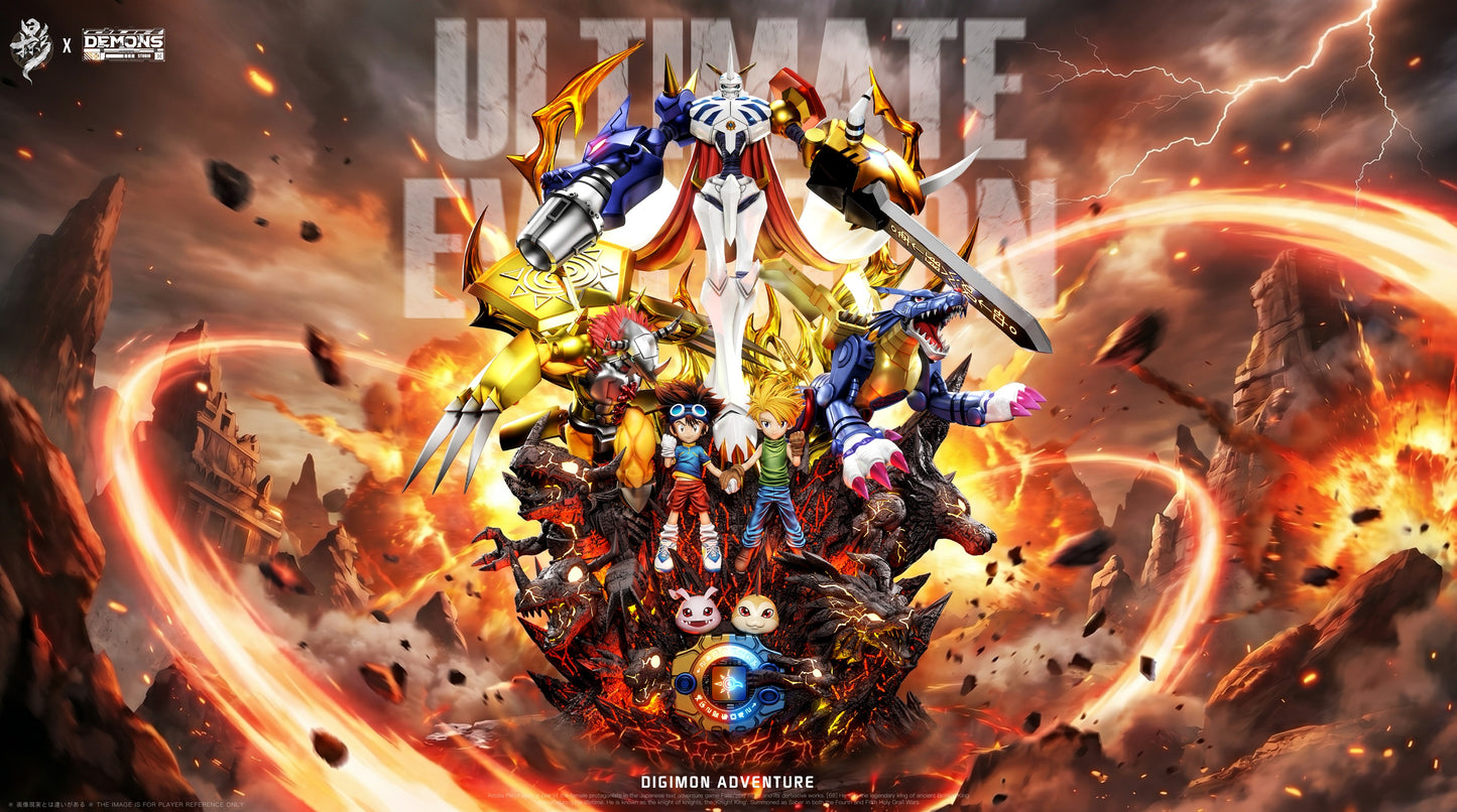 Lue Ying Studio X Demons Studio - Omegamon Evolution Series [PRE-ORDER]