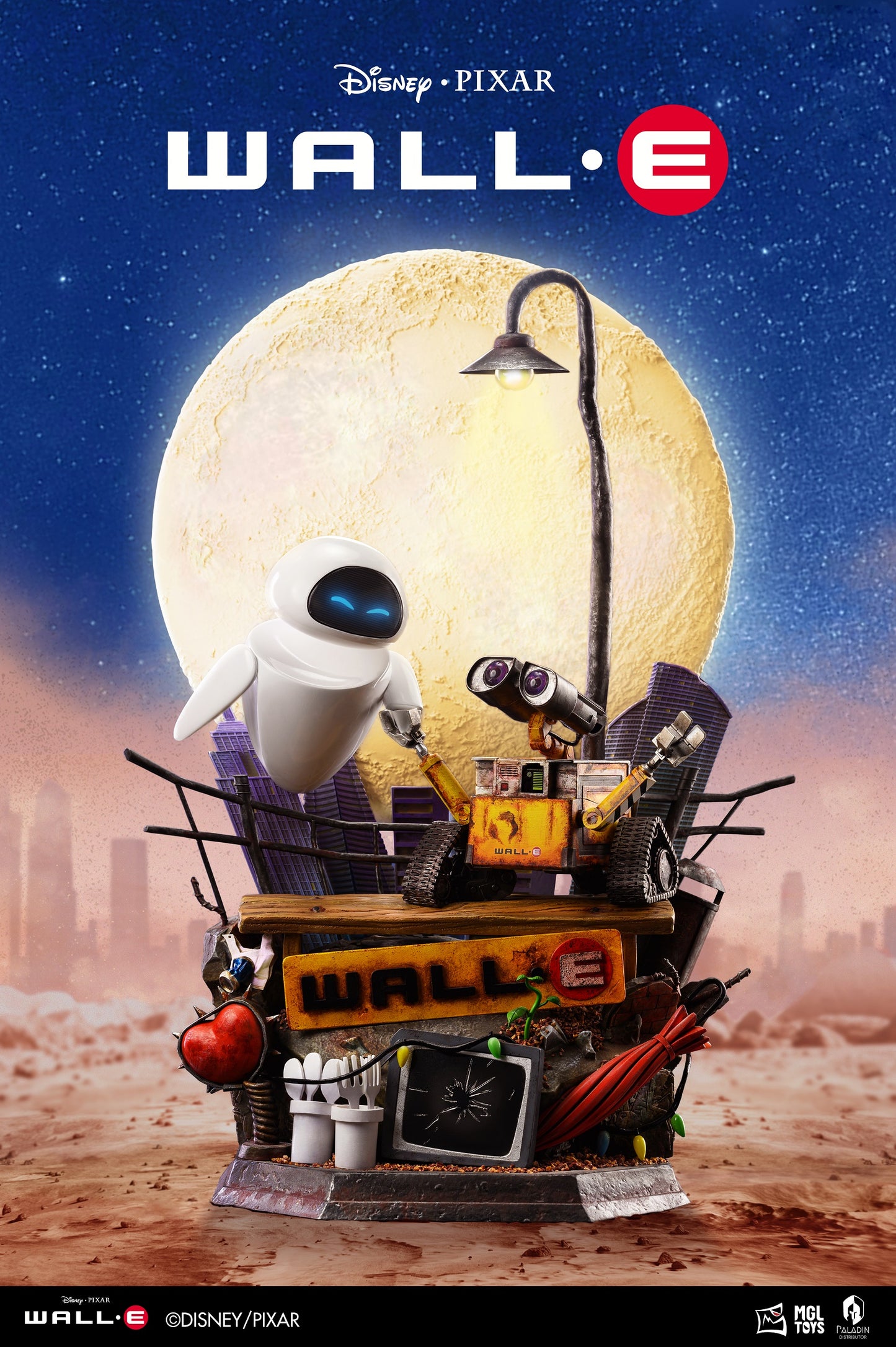walle spielzeug MGL TOYS - WallE and Eve (Licensed by Disney/PIXAR) [PRE-ORDER CLOSED