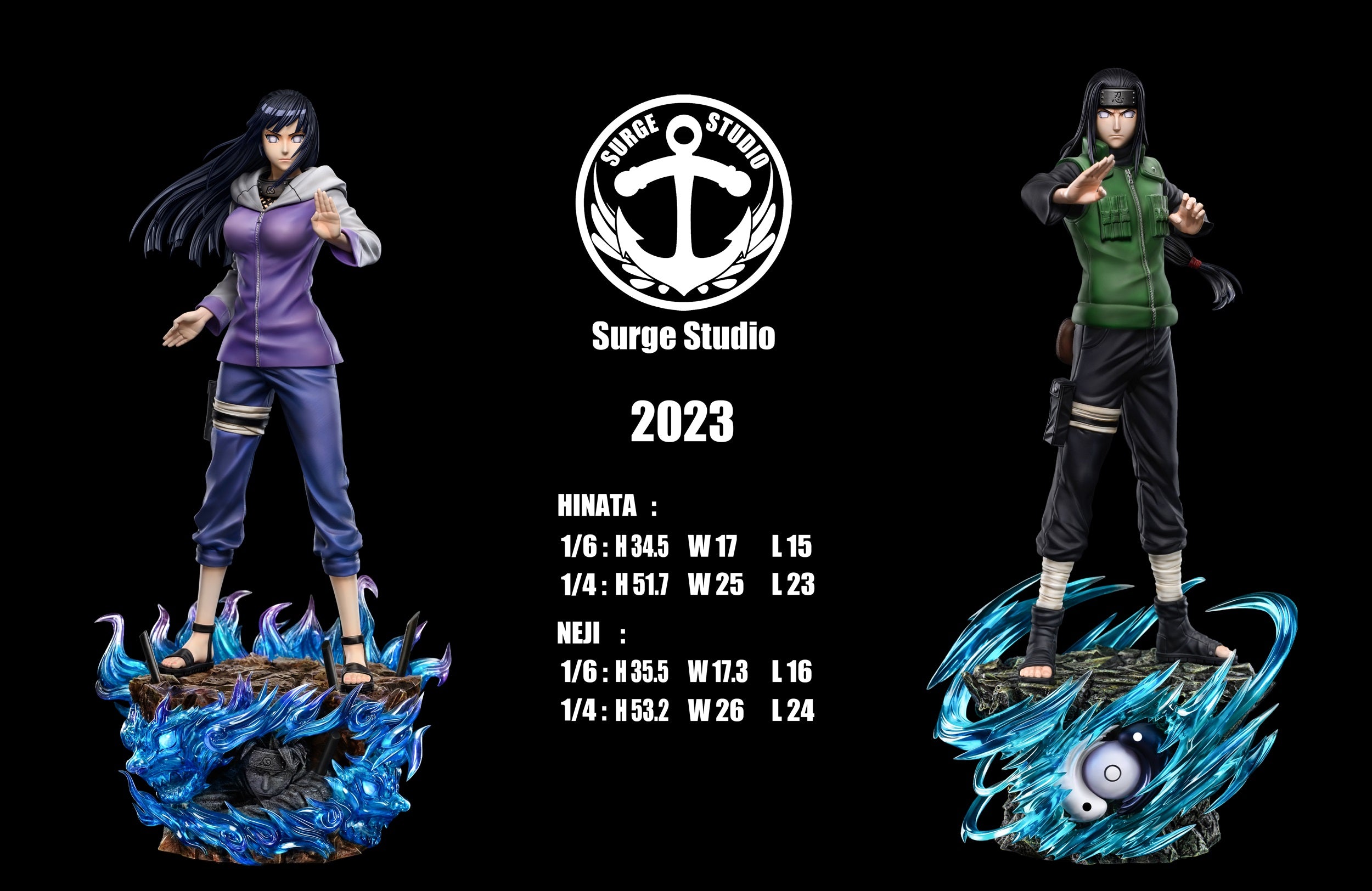 Surge Studio - Hinata and Neji [PRE-ORDER CLOSED] – GK Collectors