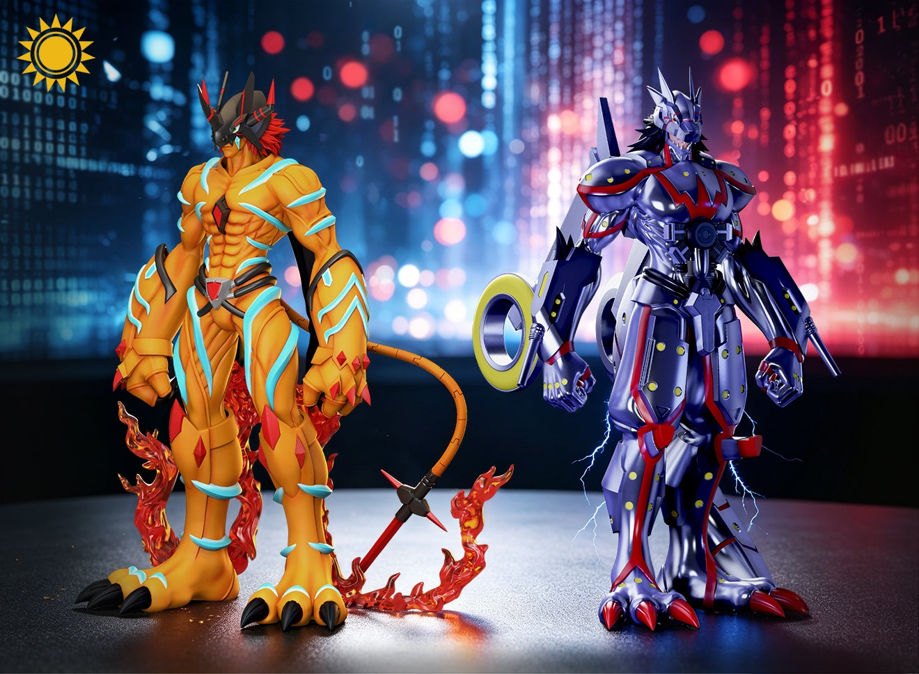 Sun Studio - Agumon Bond of Bravery and Gabumon Bond of Friendship [PRE-ORDER]