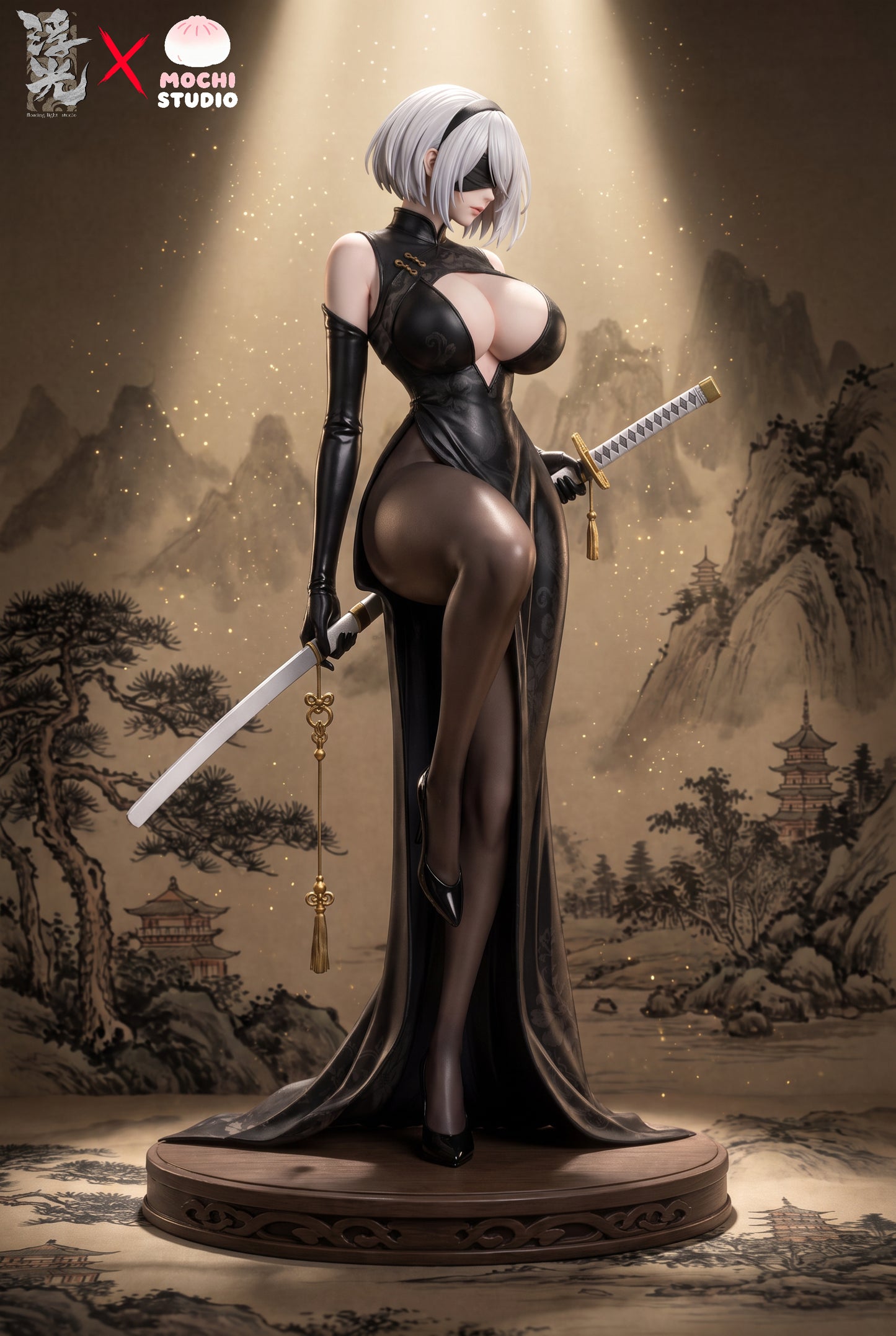 Fu Guang Studio X Mochi Studio - Cheongsam YoRHa 2B [PRE-ORDER]
