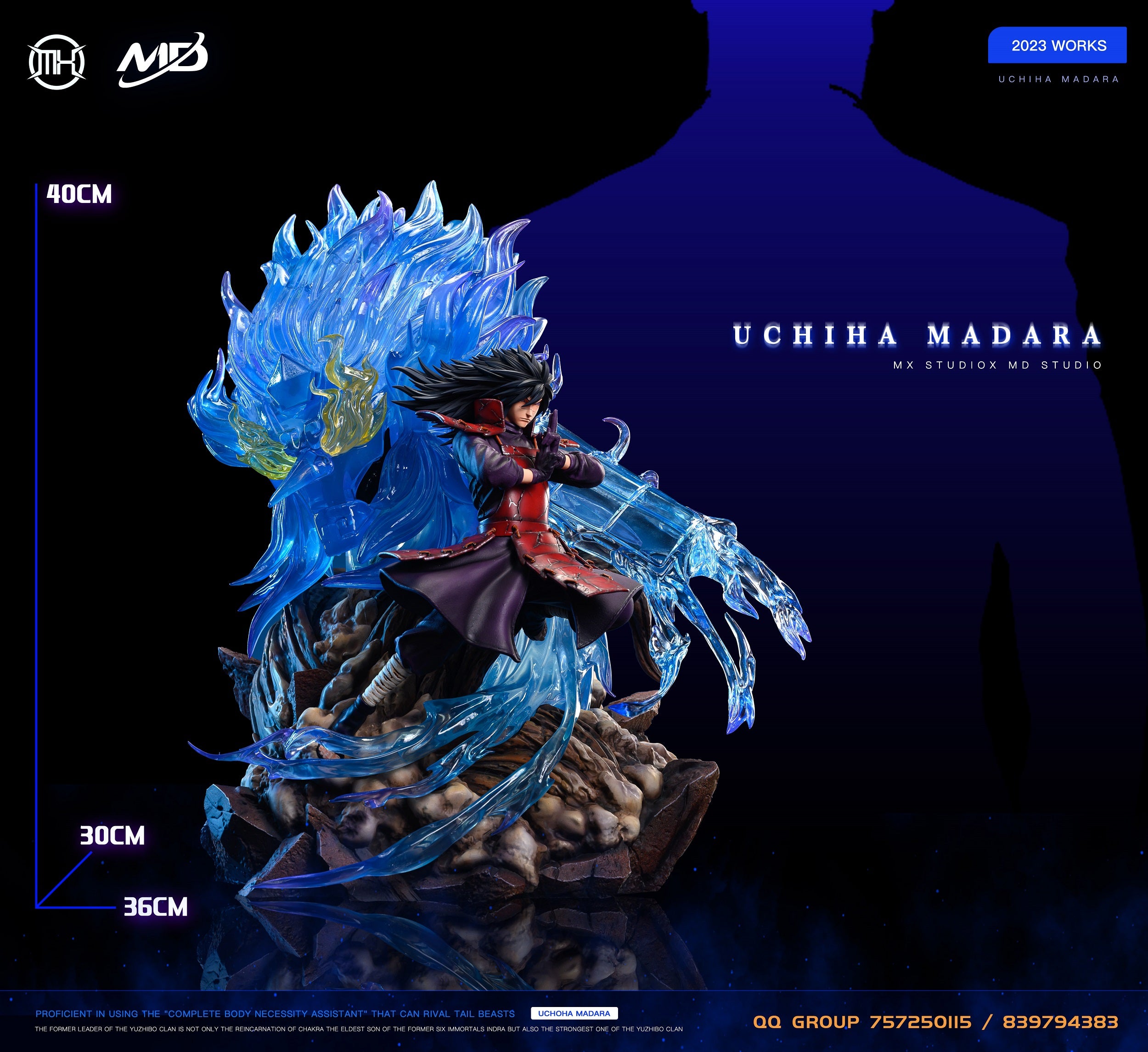 MX Studio - Uchiha Madara [PRE-ORDER CLOSED] – GK Collectors