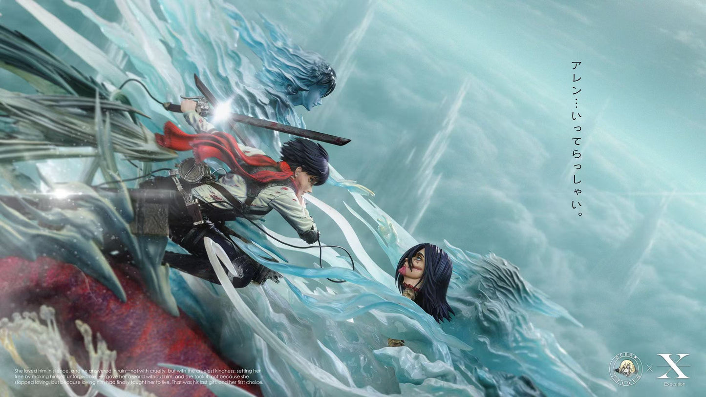 Execution Studio X Cedar Studio - Goodbye Eren (Mikasa VS Eren) [PRE-ORDER]